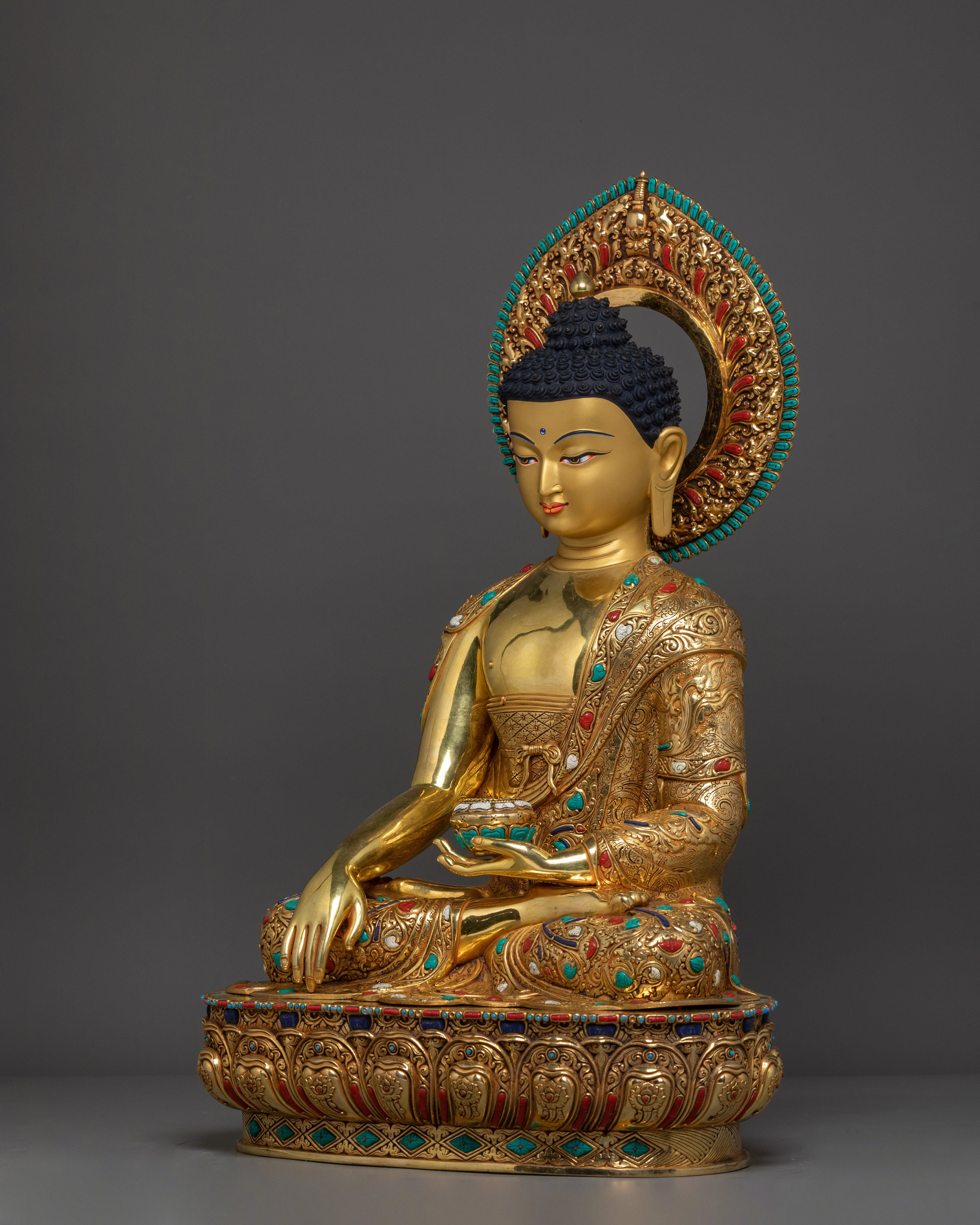 Gautama Buddha Dharma Teacher Statue | Shakyamuni Buddha - The Enlightened One