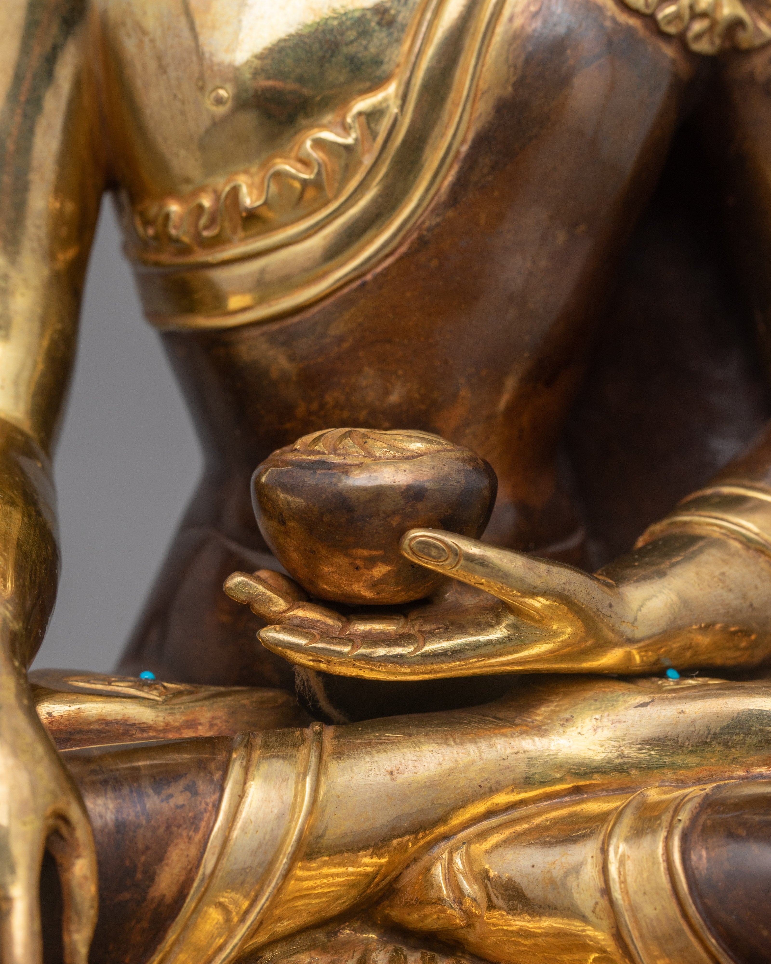 Shakyamuni Buddha Buddhist Deity Statue | The Enlightened One Himalayan Artwork