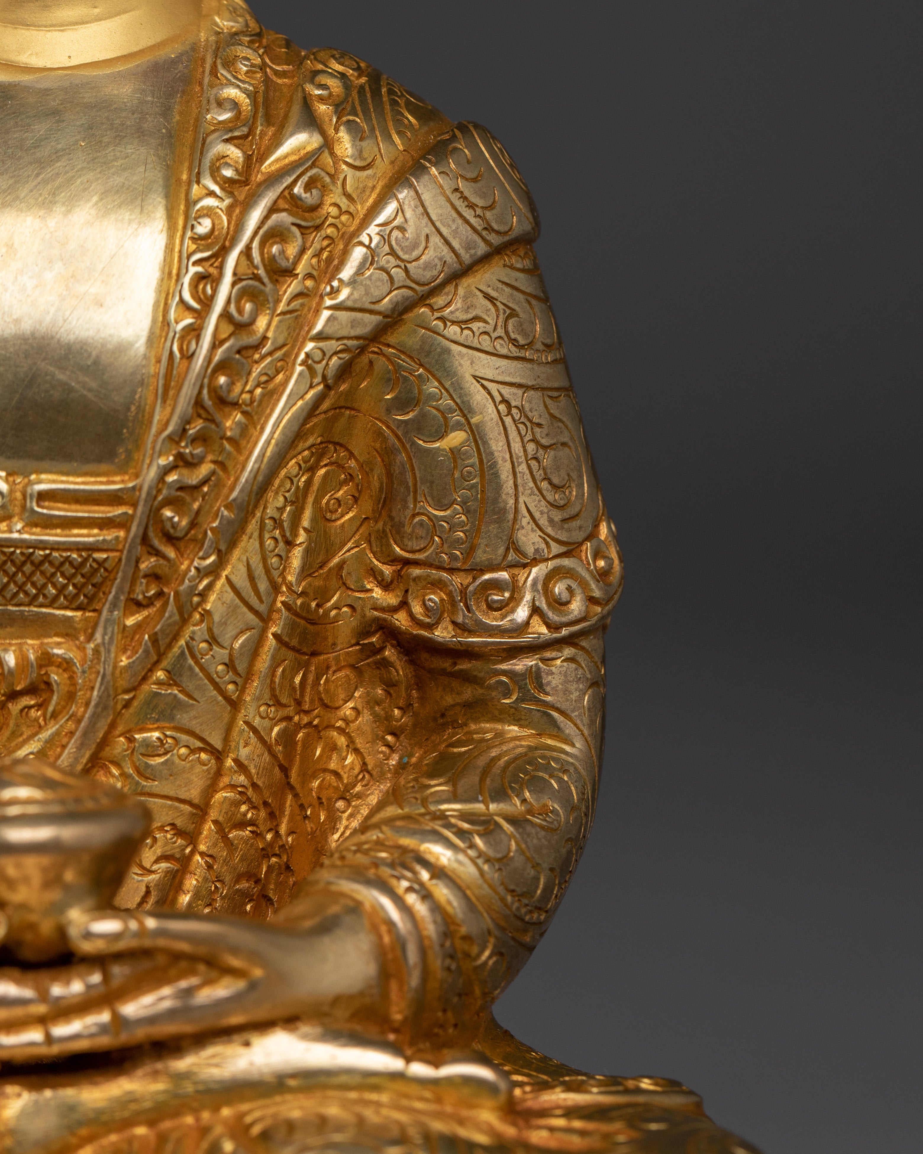 Sukhavati Ruler Amitabha Buddha Artwork | Altar Decor for Meditation