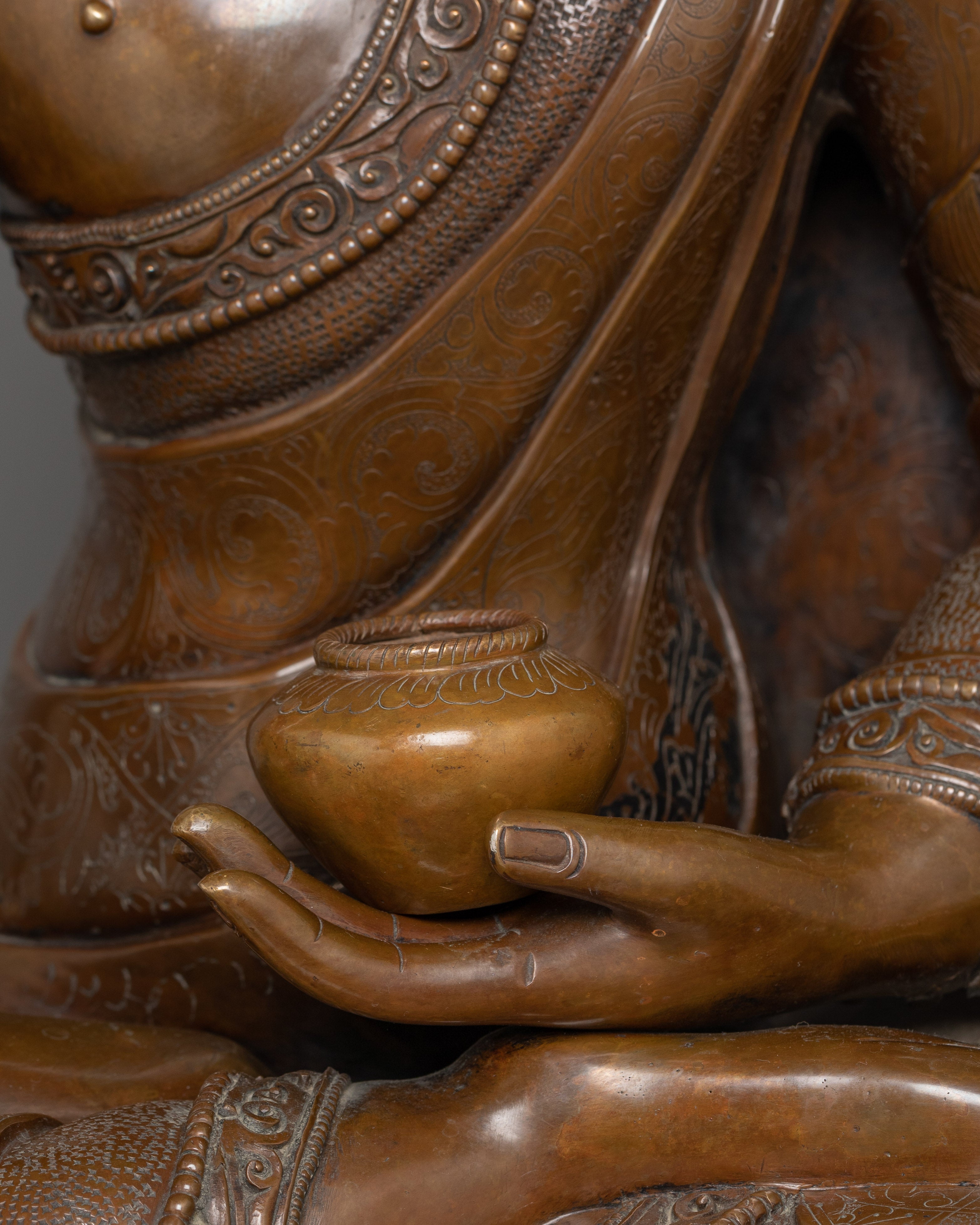 Enlightened 24.2 Inches Shakyamuni Buddha Statue | Siddhartha Gautama Sculpture