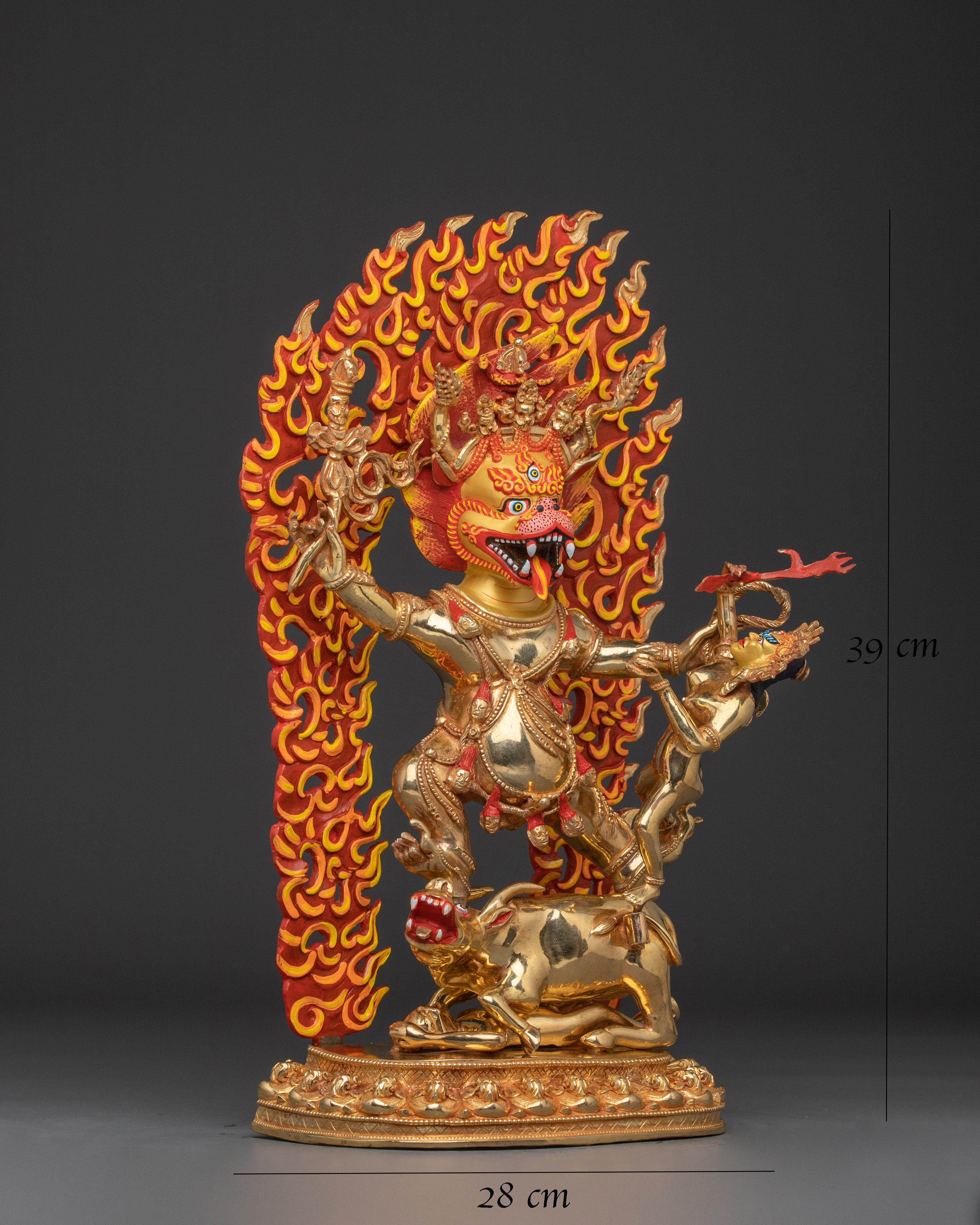 Wrathful Yamantaka Statue | Fierce form of Bodhisattva Manjushri