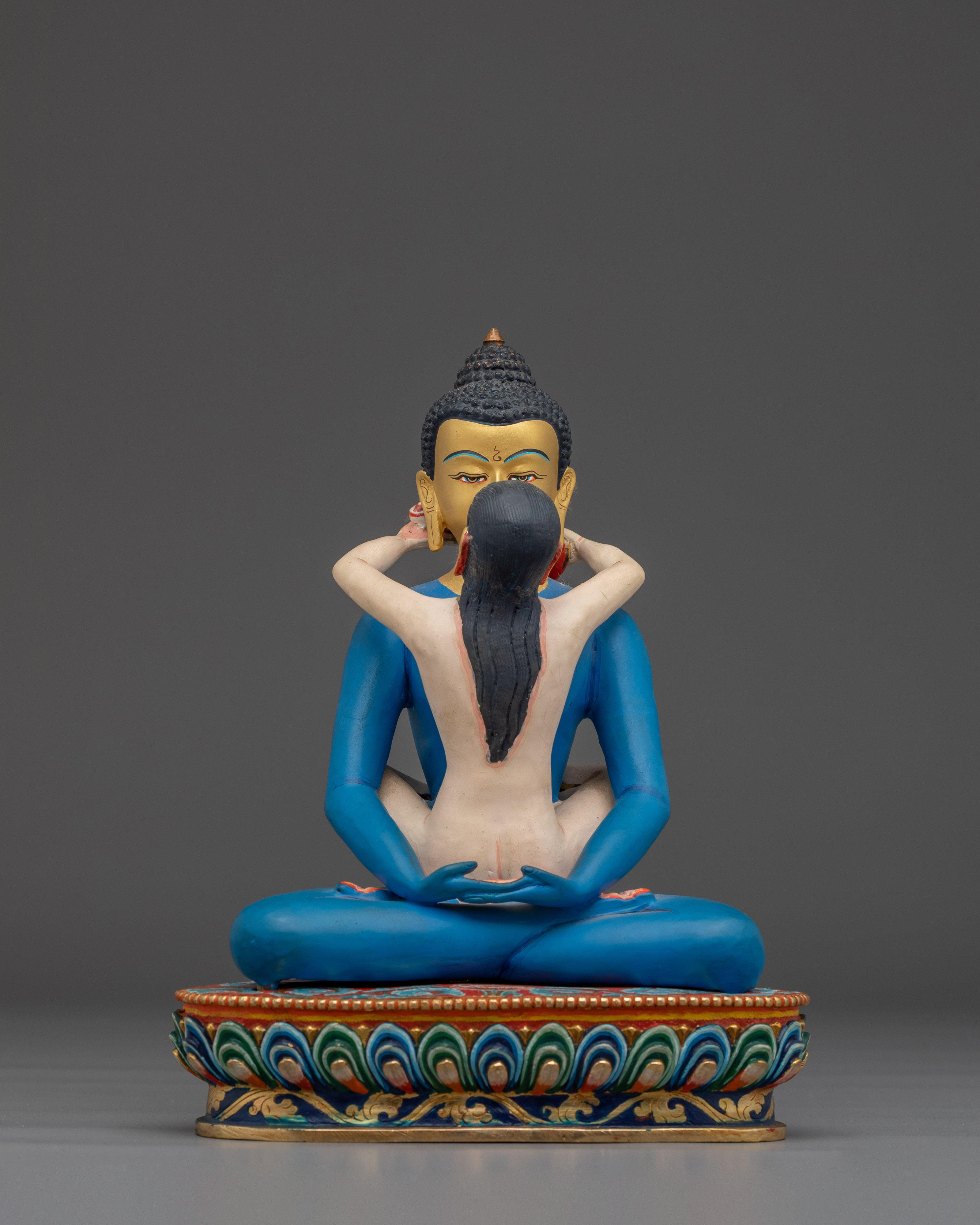 Samantabhadra with Consort Copper Deity Statue