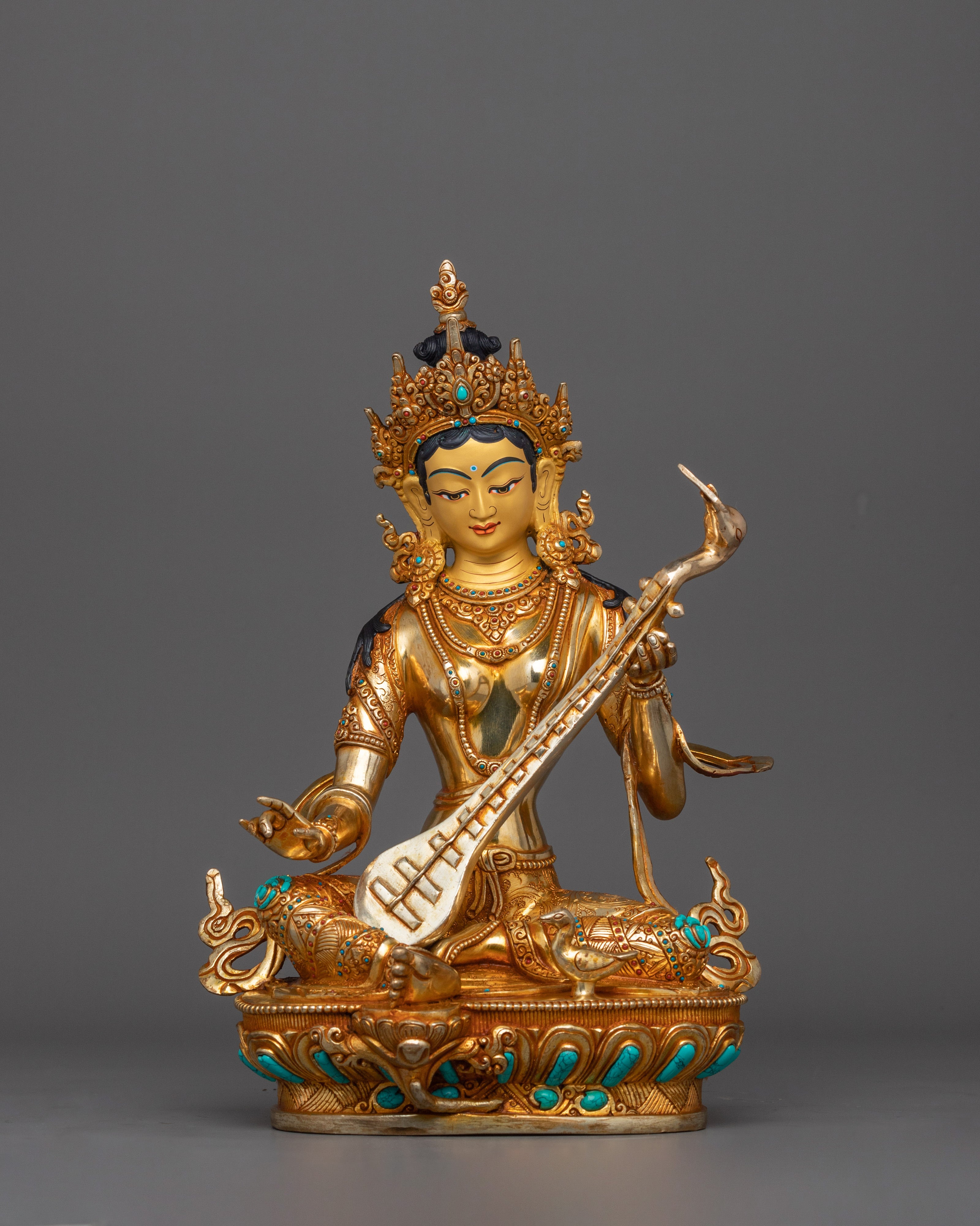 handcrafted-religious-altar-saraswati