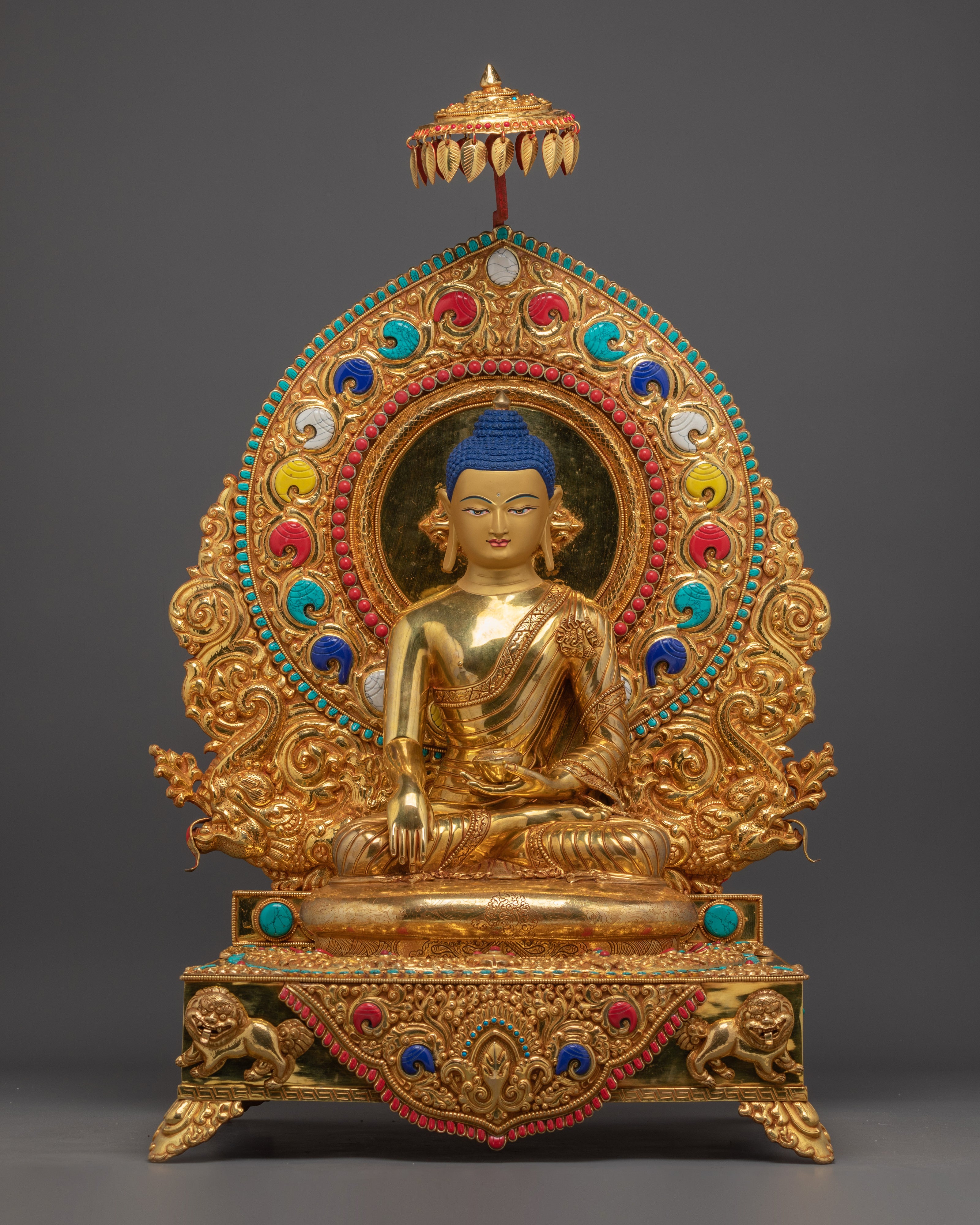 gold-gilded-shakyamuni-buddha-on-throne