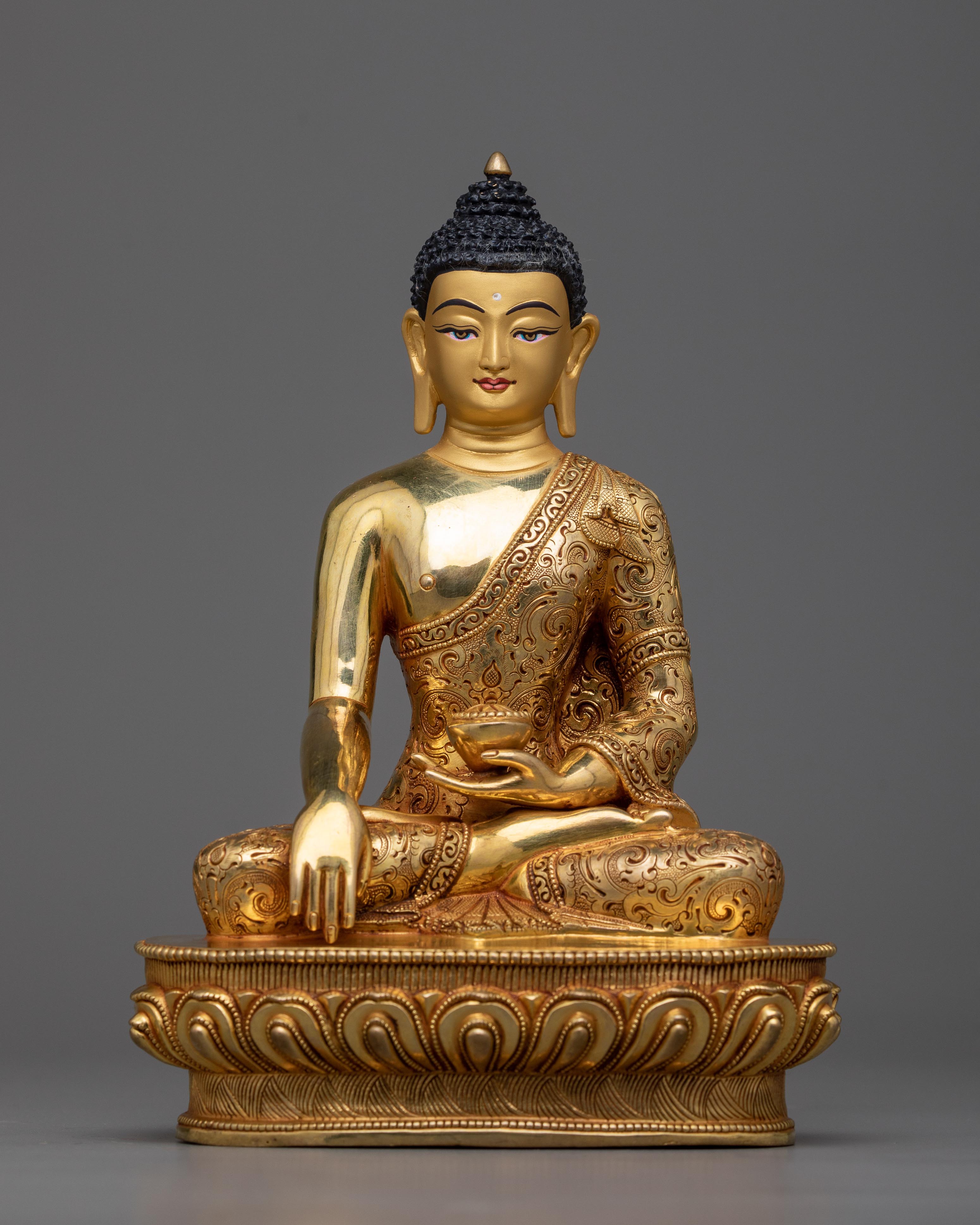 artistic shakyamuni buddha statue