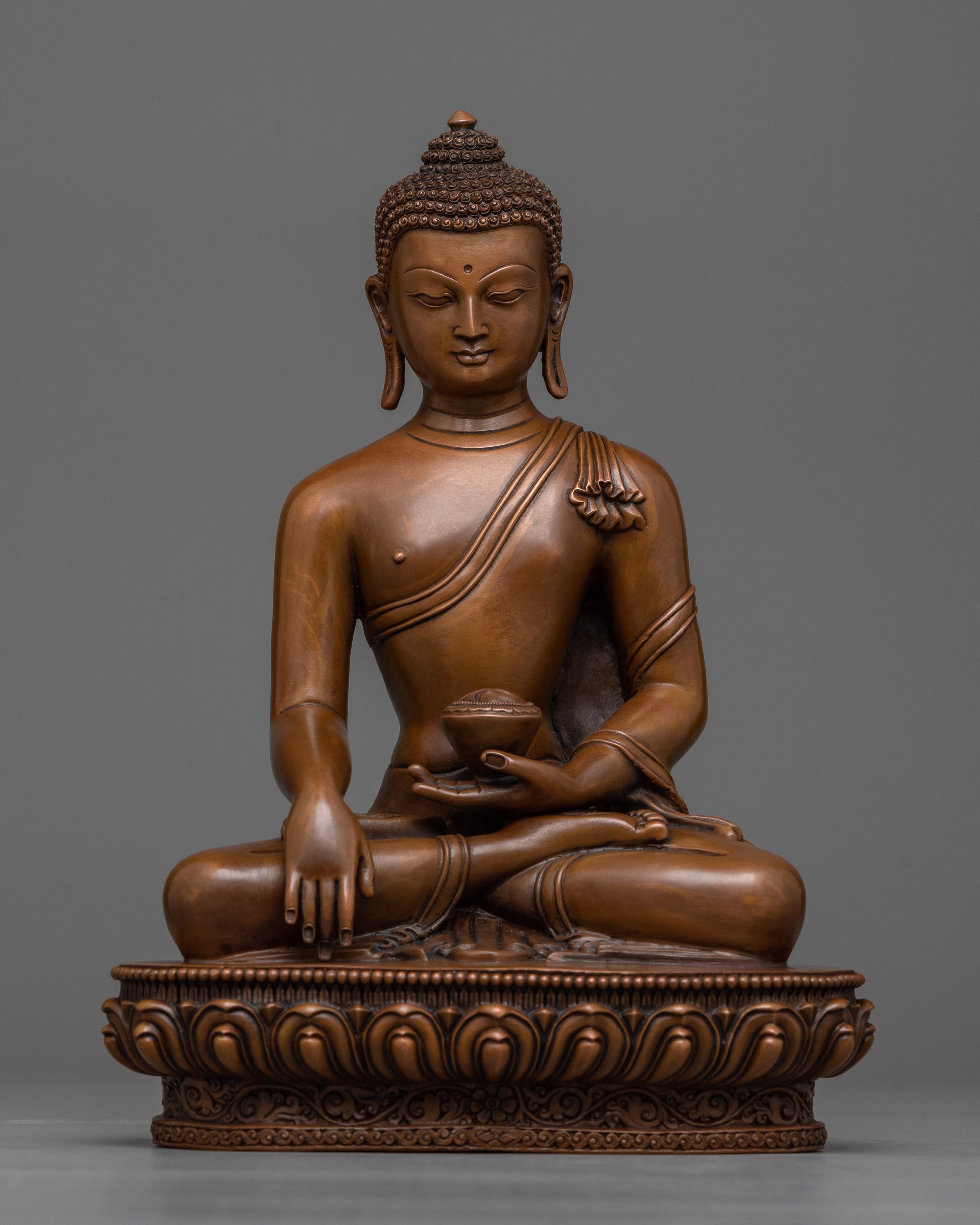 shakyamuni-buddha-oxidized statue