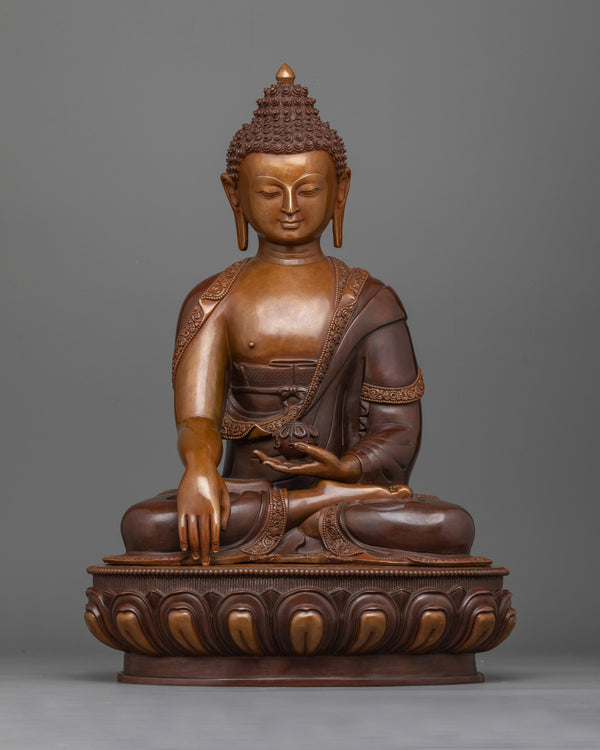 shakyamuni-buddha-oxidized-sculpture-for altar 