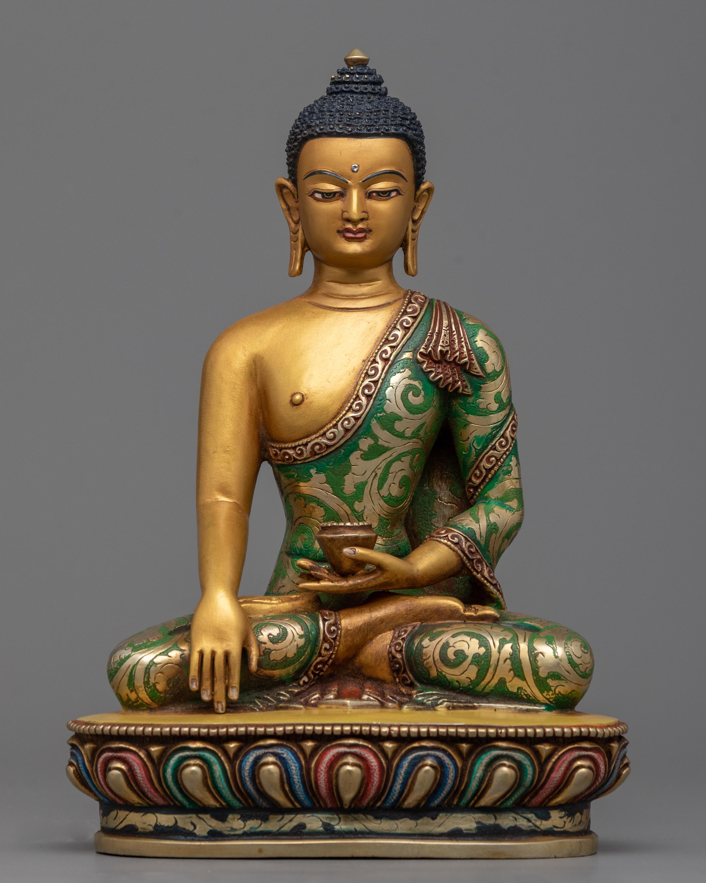 happiness buddha statue