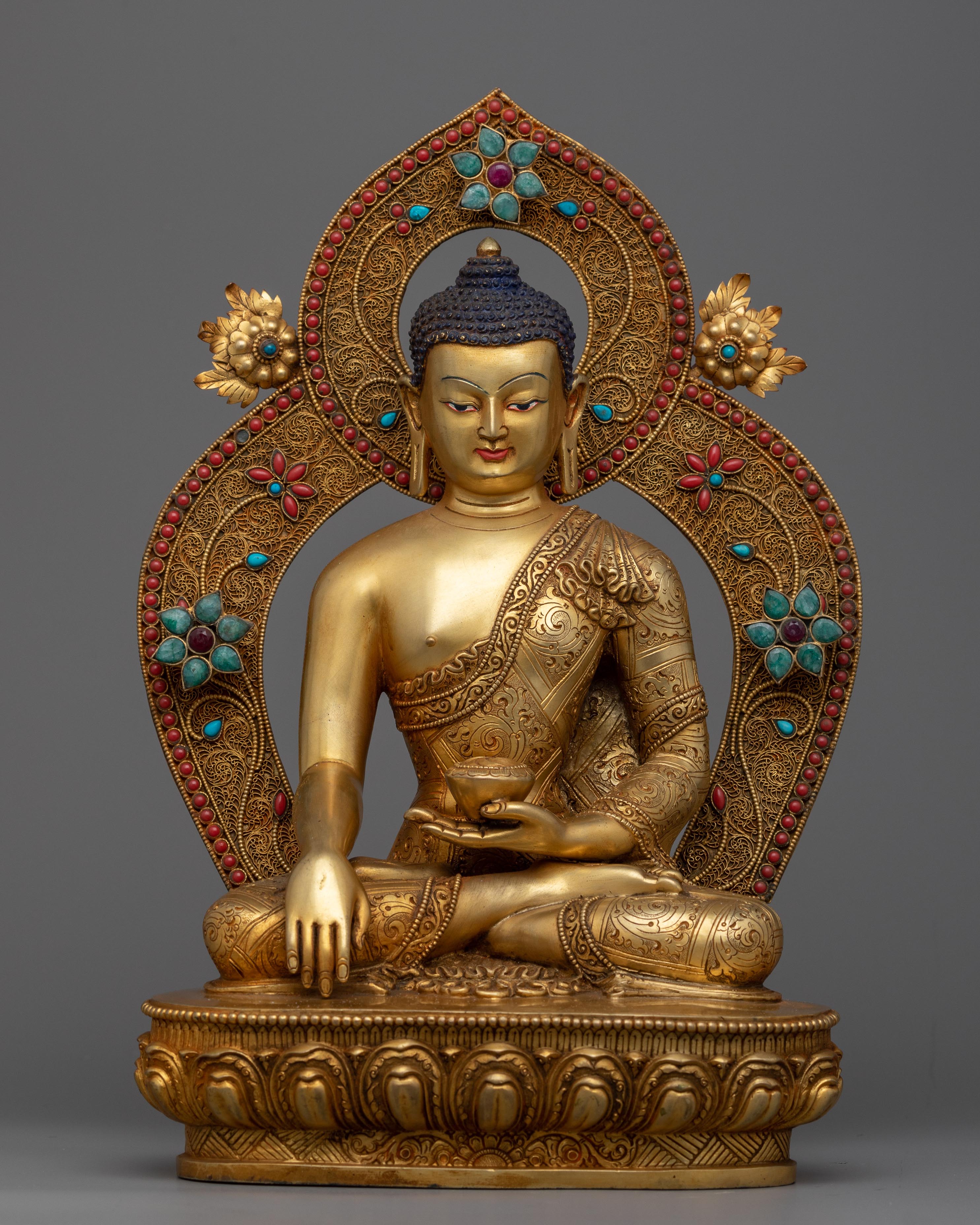 art deco buddha