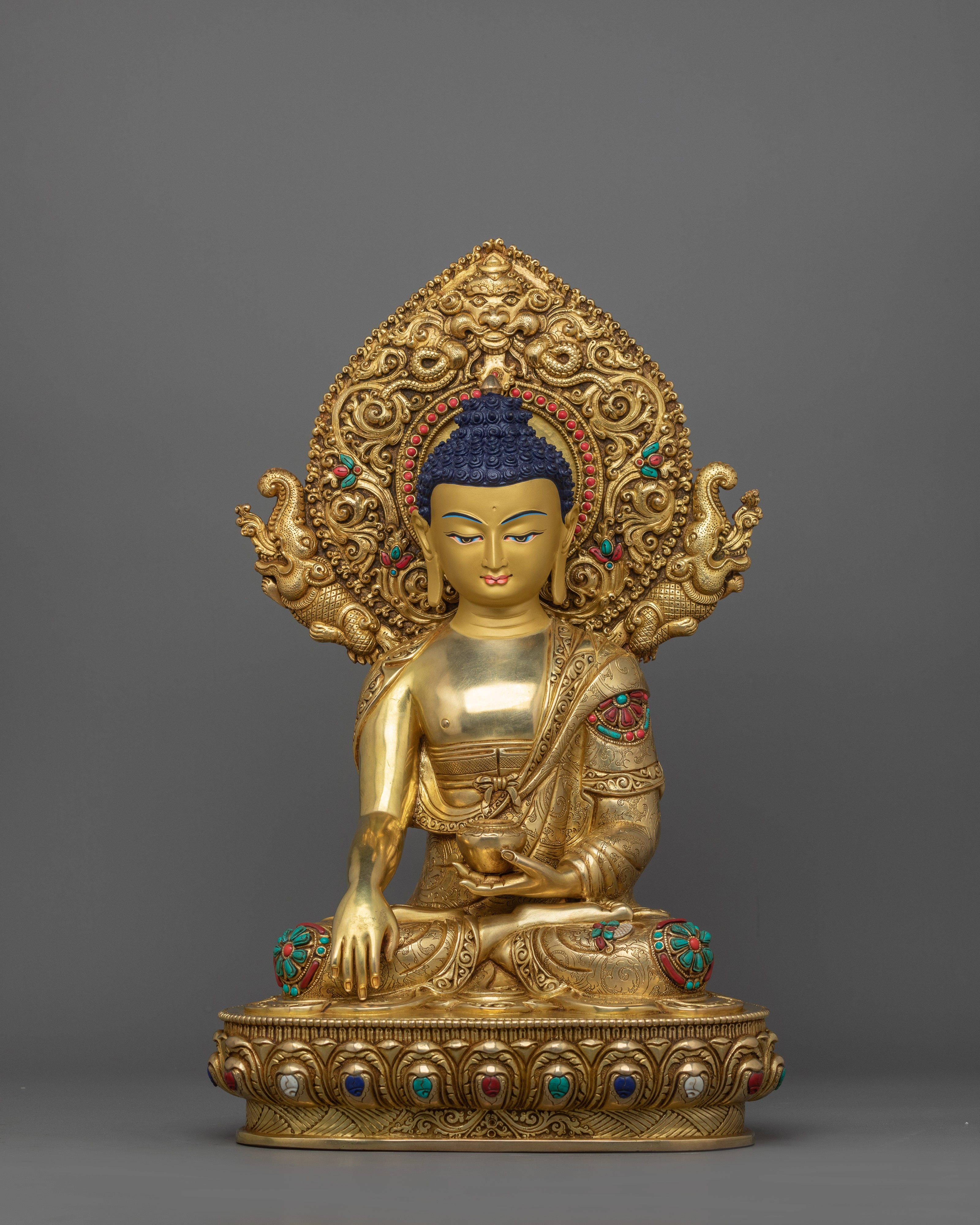 Meditating Buddha Shakyamuni Sculpture