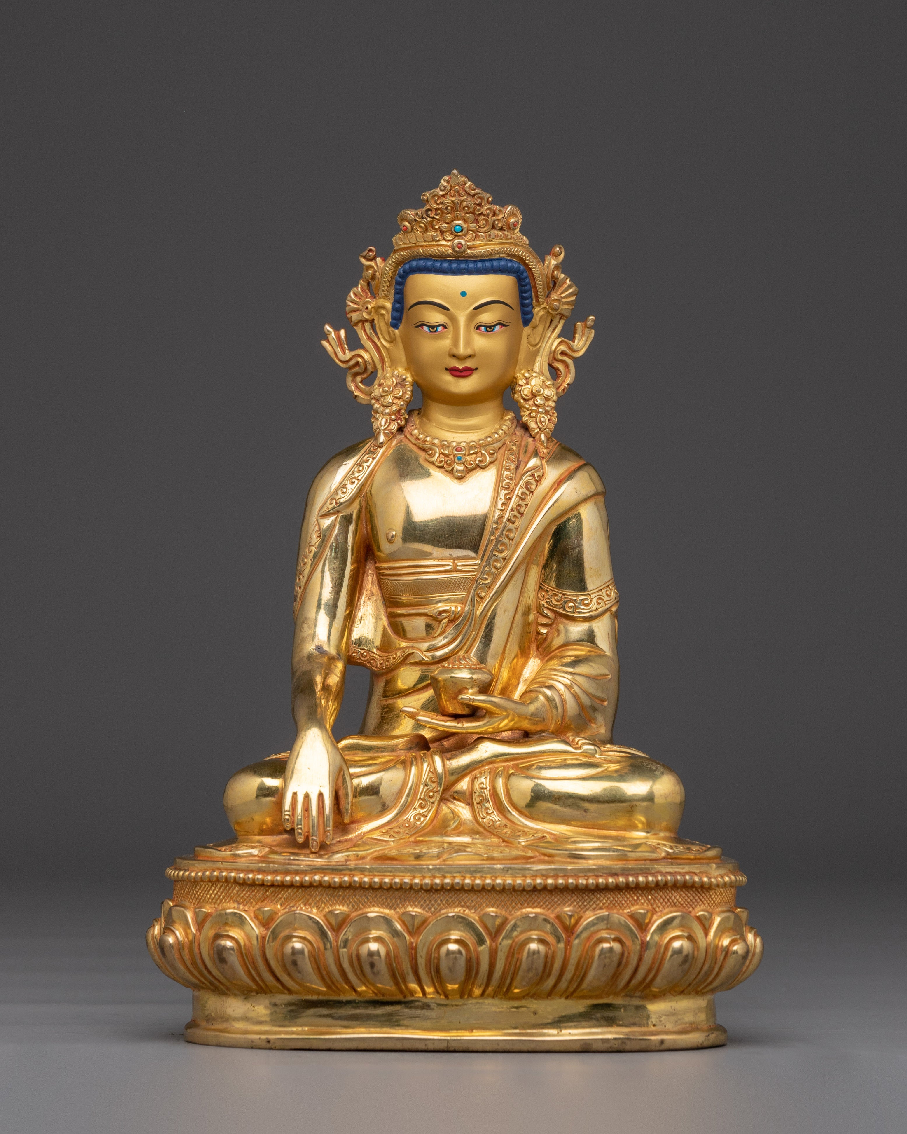 Golden Statue of Historical Gautama Buddha