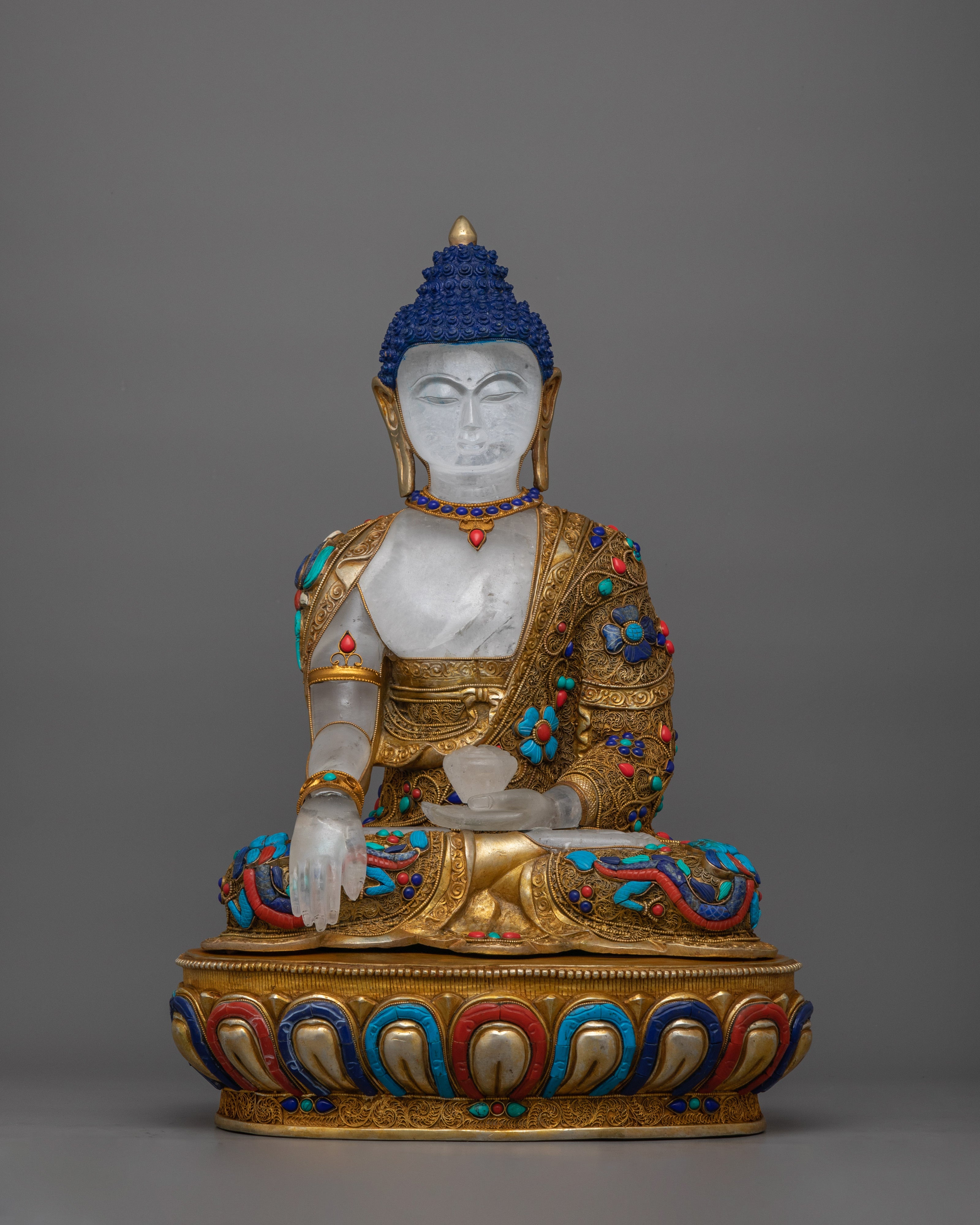 Shakyamuni Buddha with Crystal Body