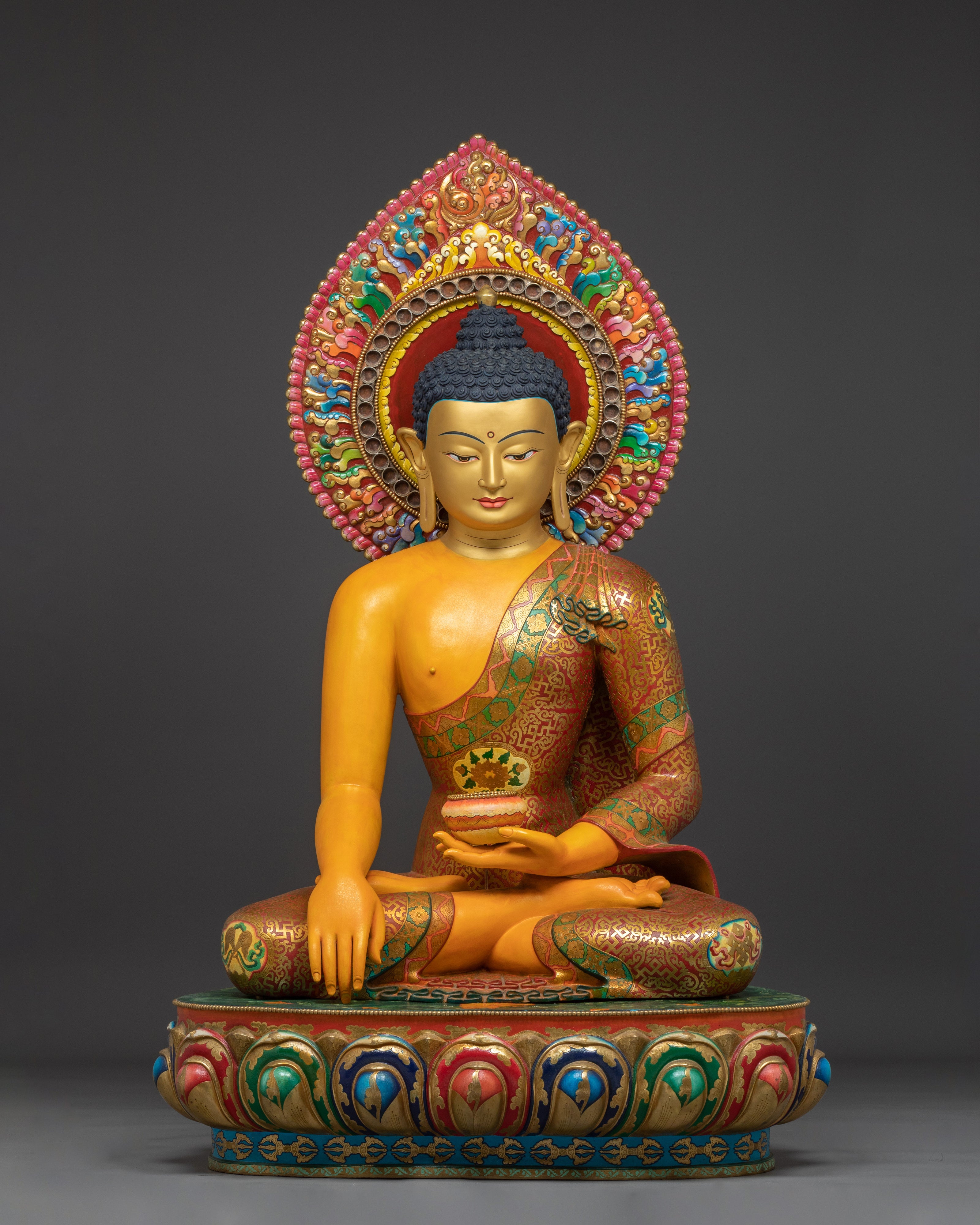Peaceful Shakyamuni Buddha Artwork