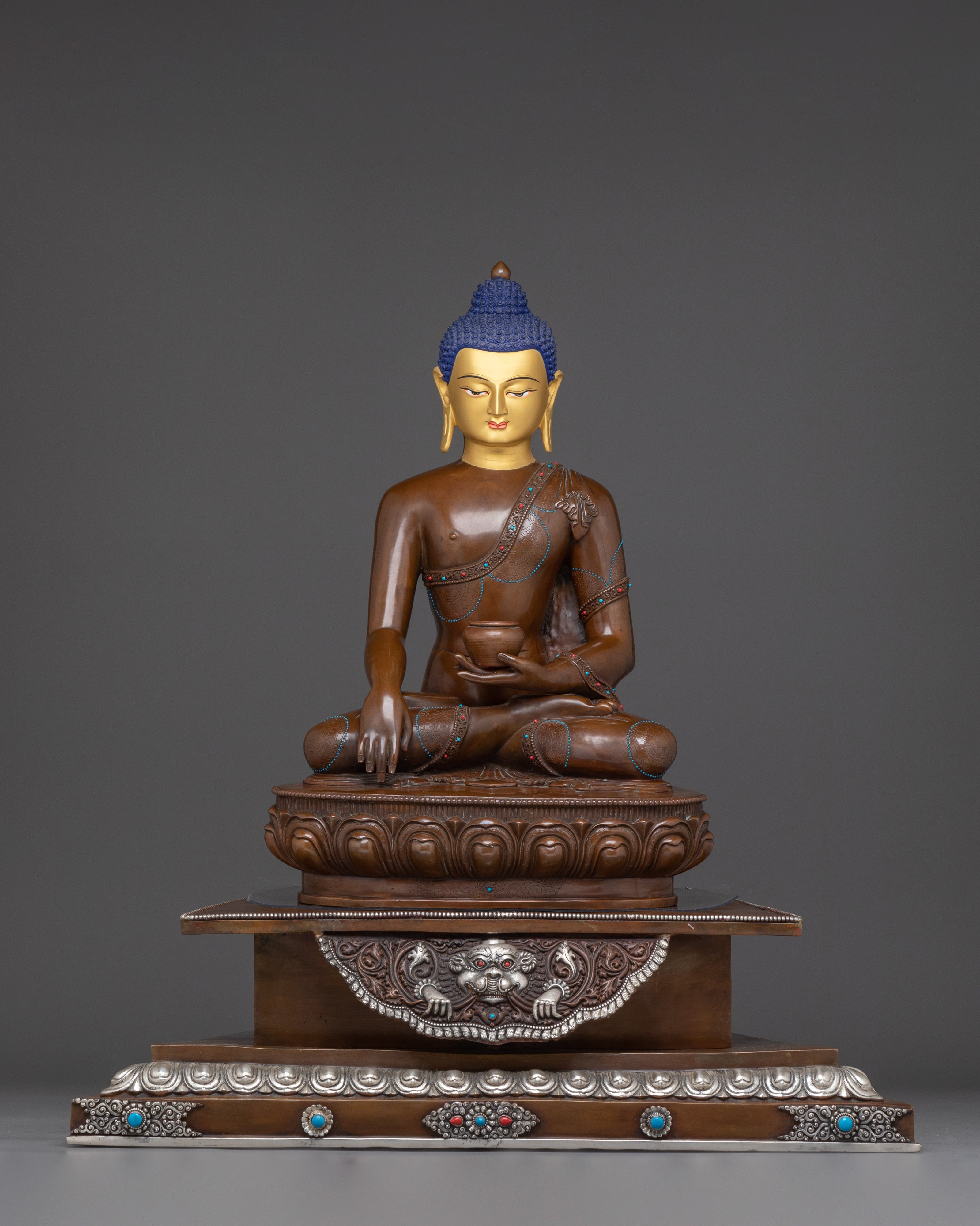 Shakyamuni Buddha for Enlightenment with Turquoise