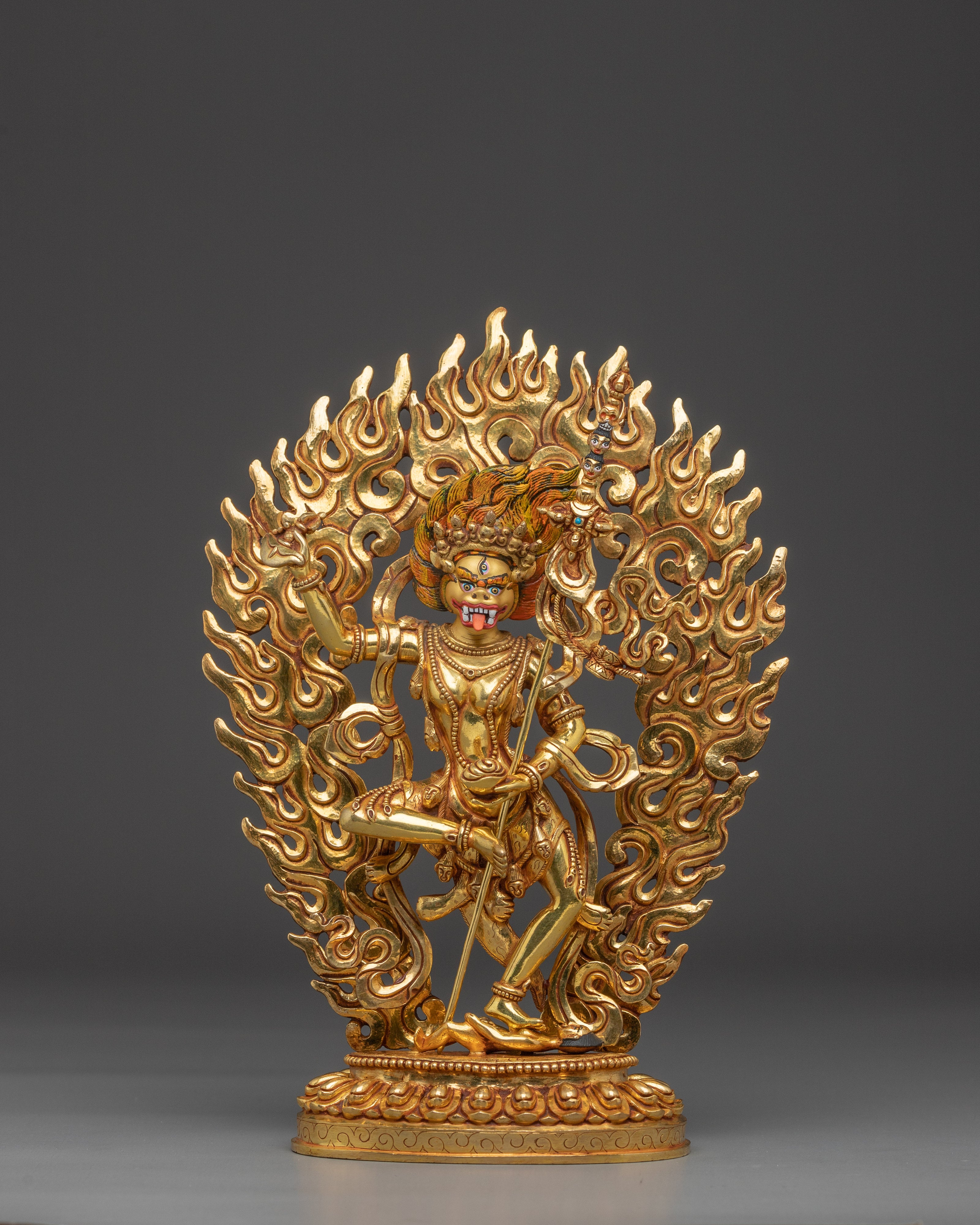 dharma-protector-simhamukha-statue