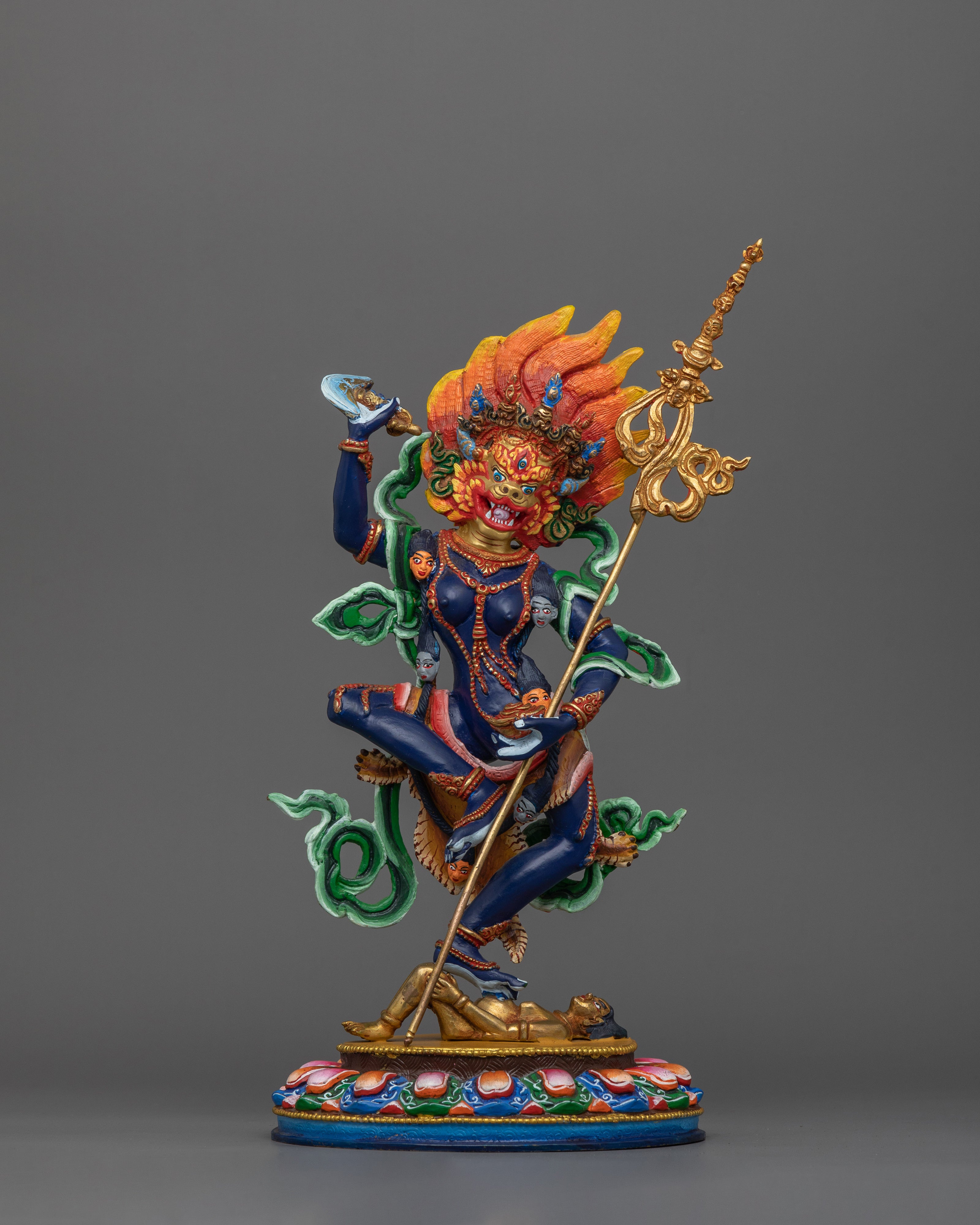 Simha mukha Wrathful Deity | Wrathful Compassion