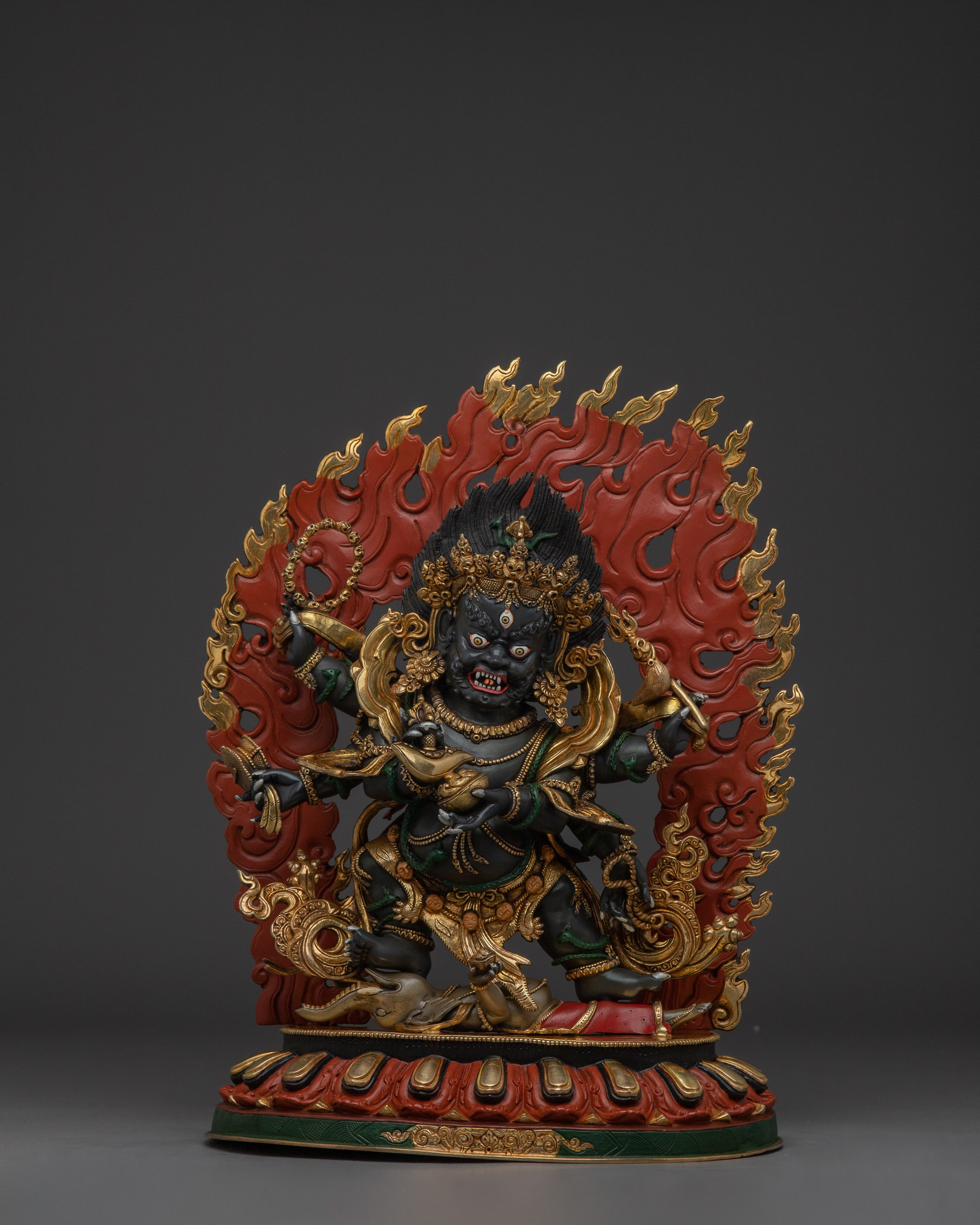 sculpture-of-six-armed-mahakala