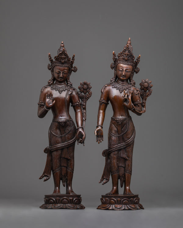 2 padmapani statue