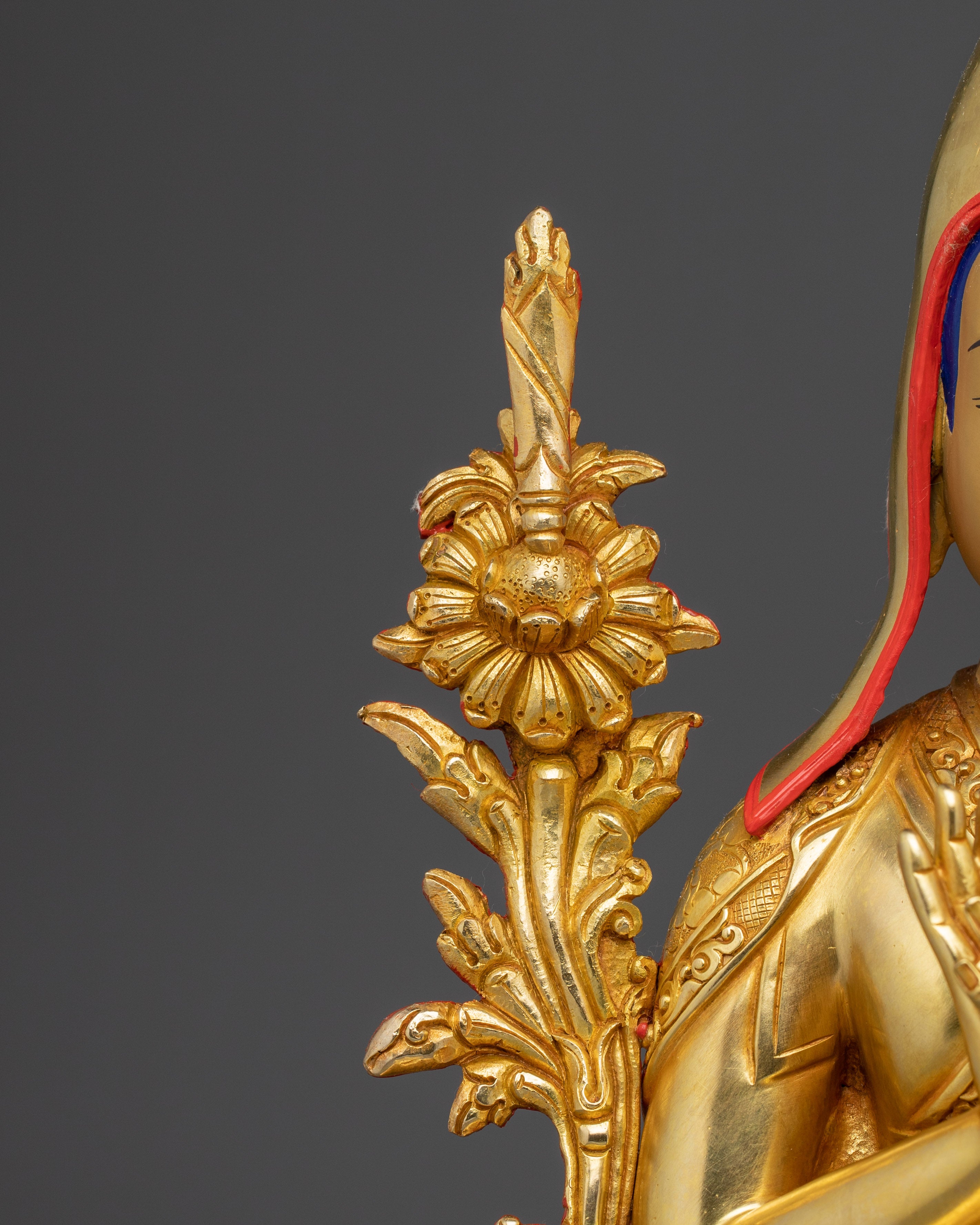 Golden Tsongkhapa Set | Himalayan Handcrafted Icon