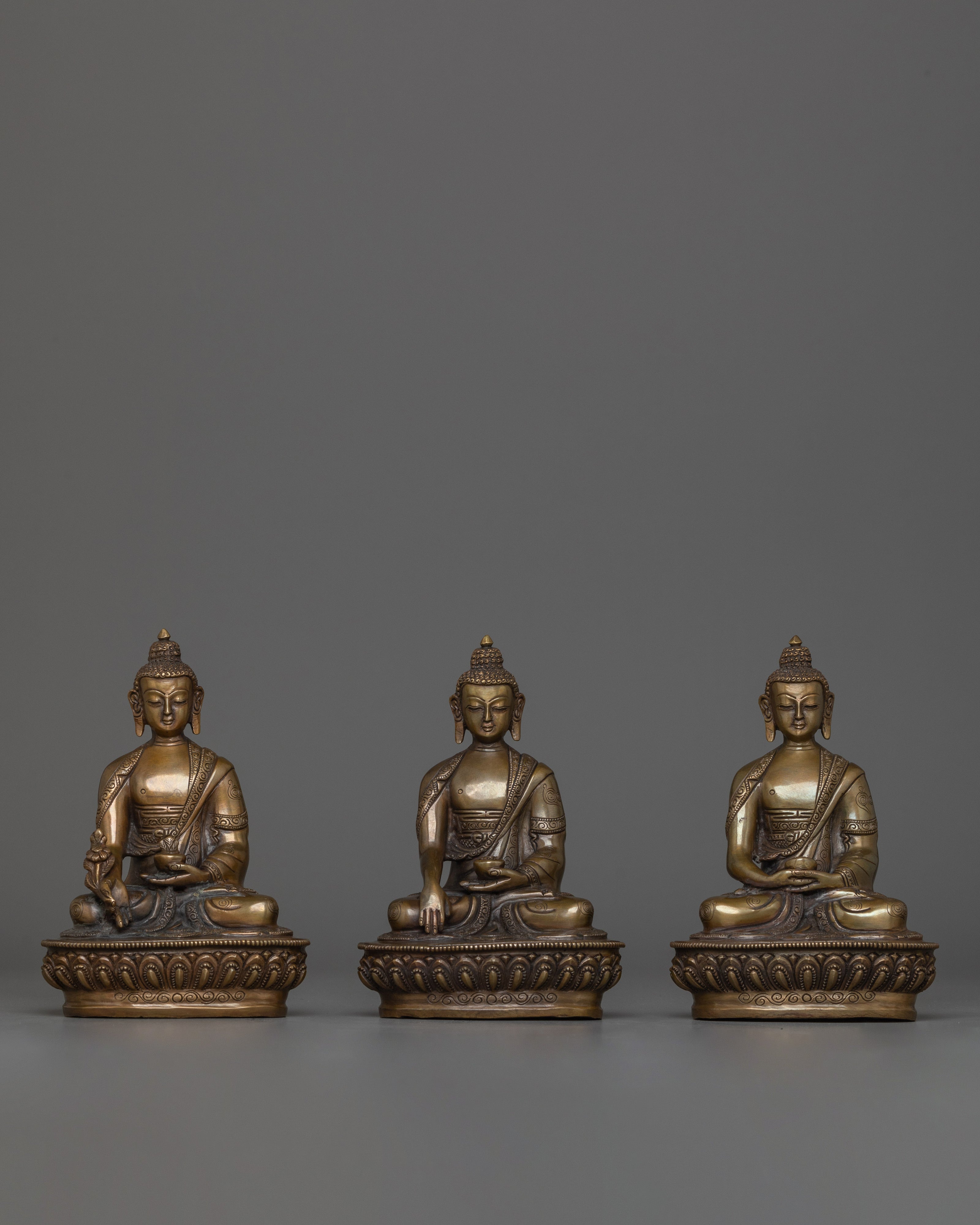 himalayan-sculpture-of-three-buddha-set