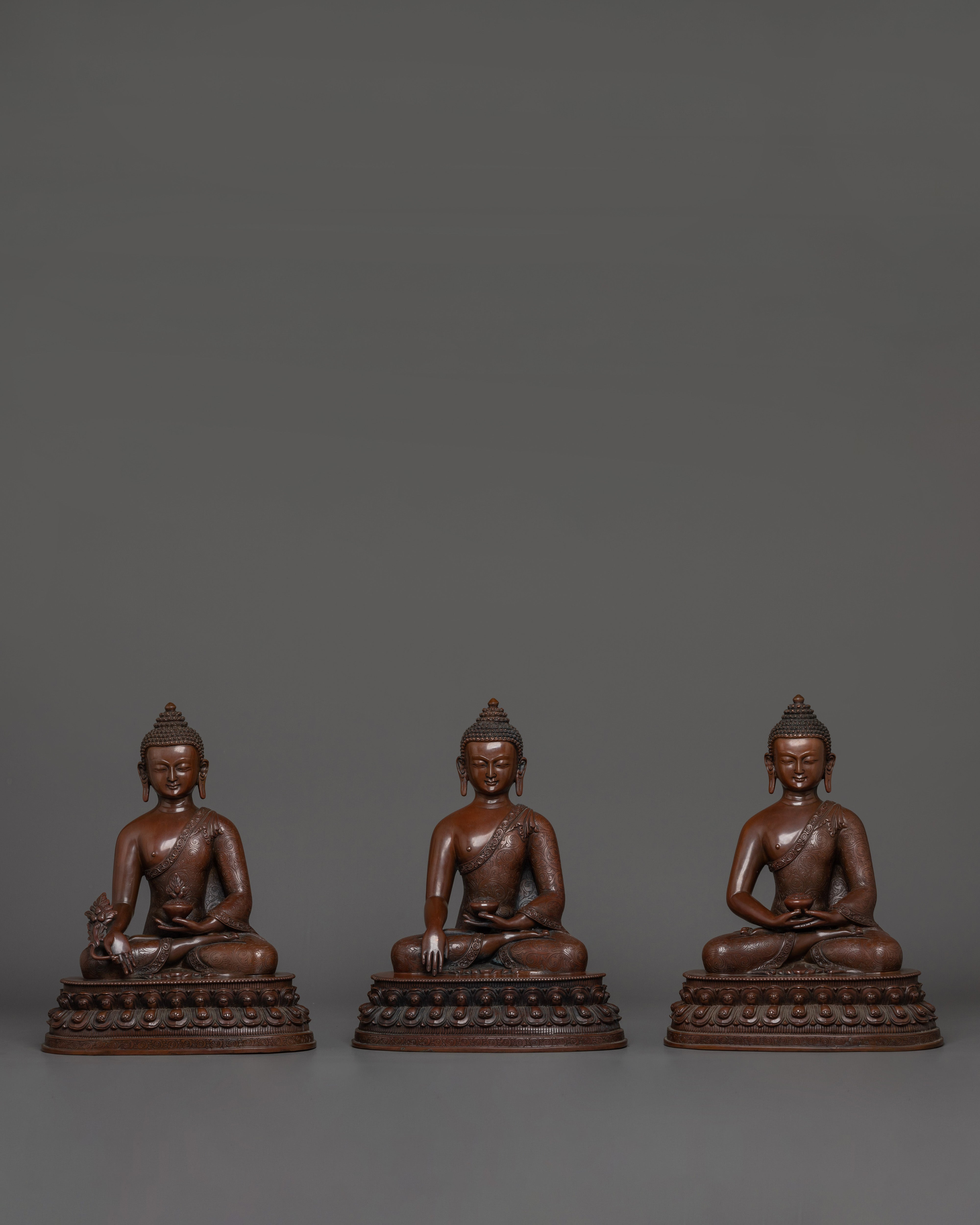 three-buddha-set-with-oxidized-copper-body