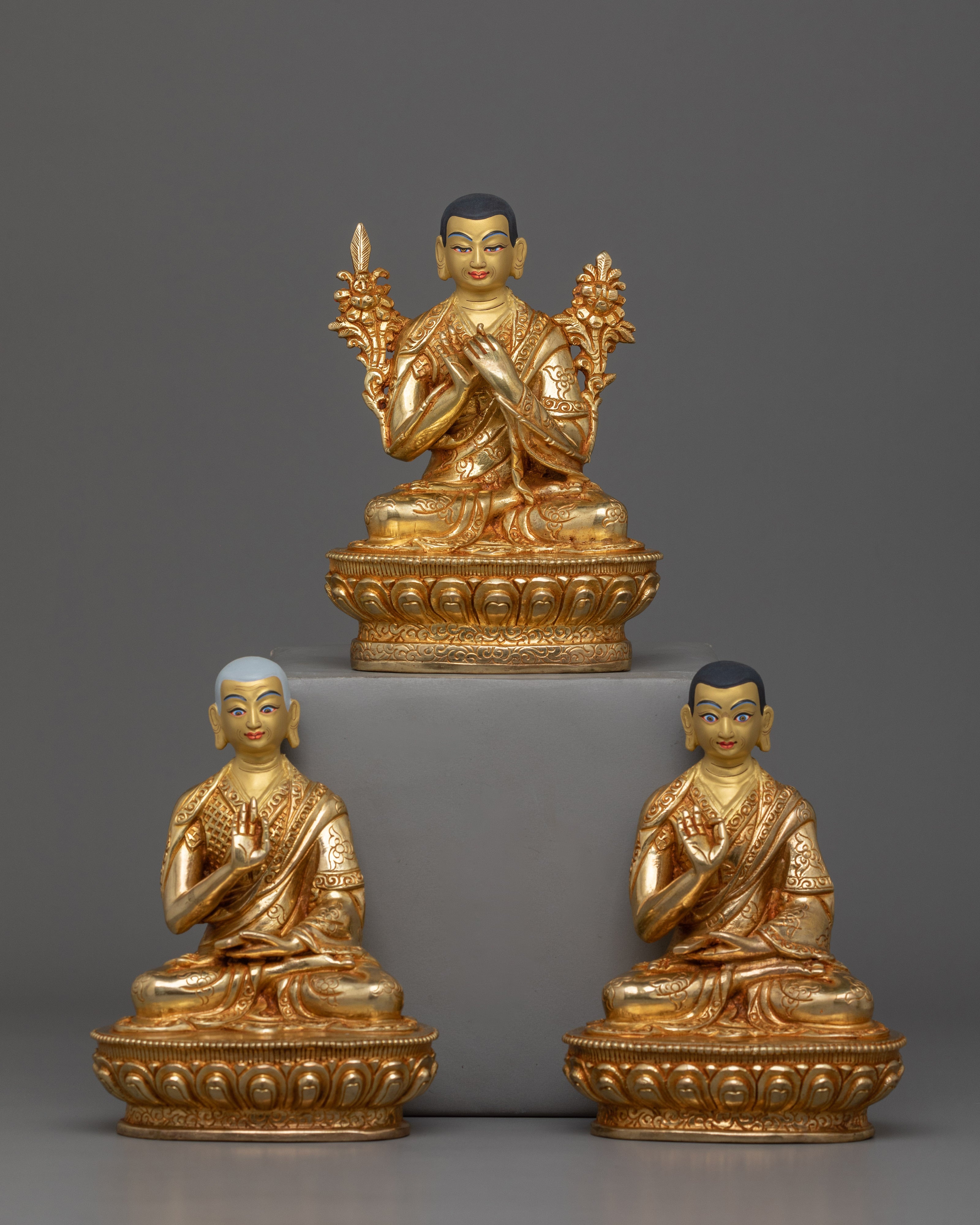 handmade-statue-set-of-tsong-khapa