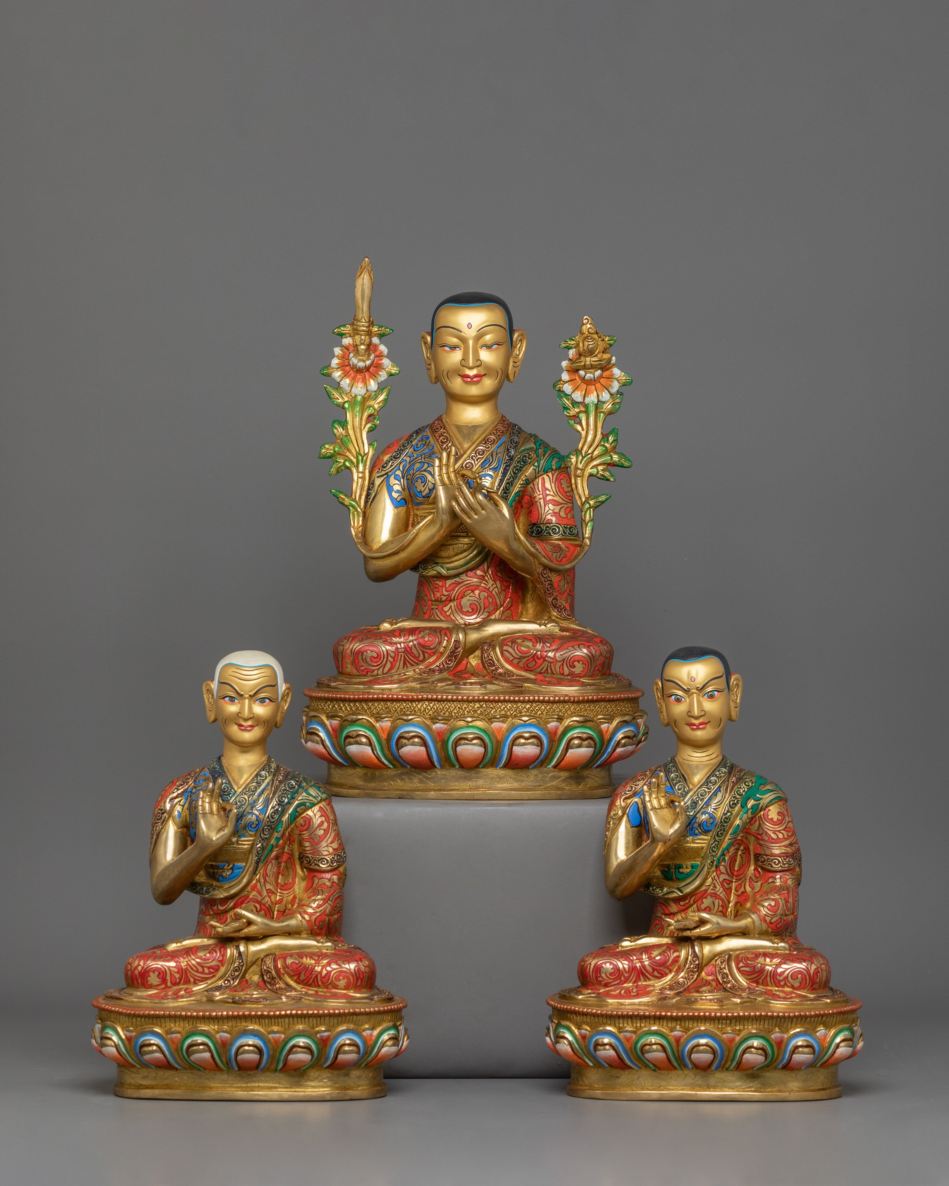 tsong-khapa-statue-set