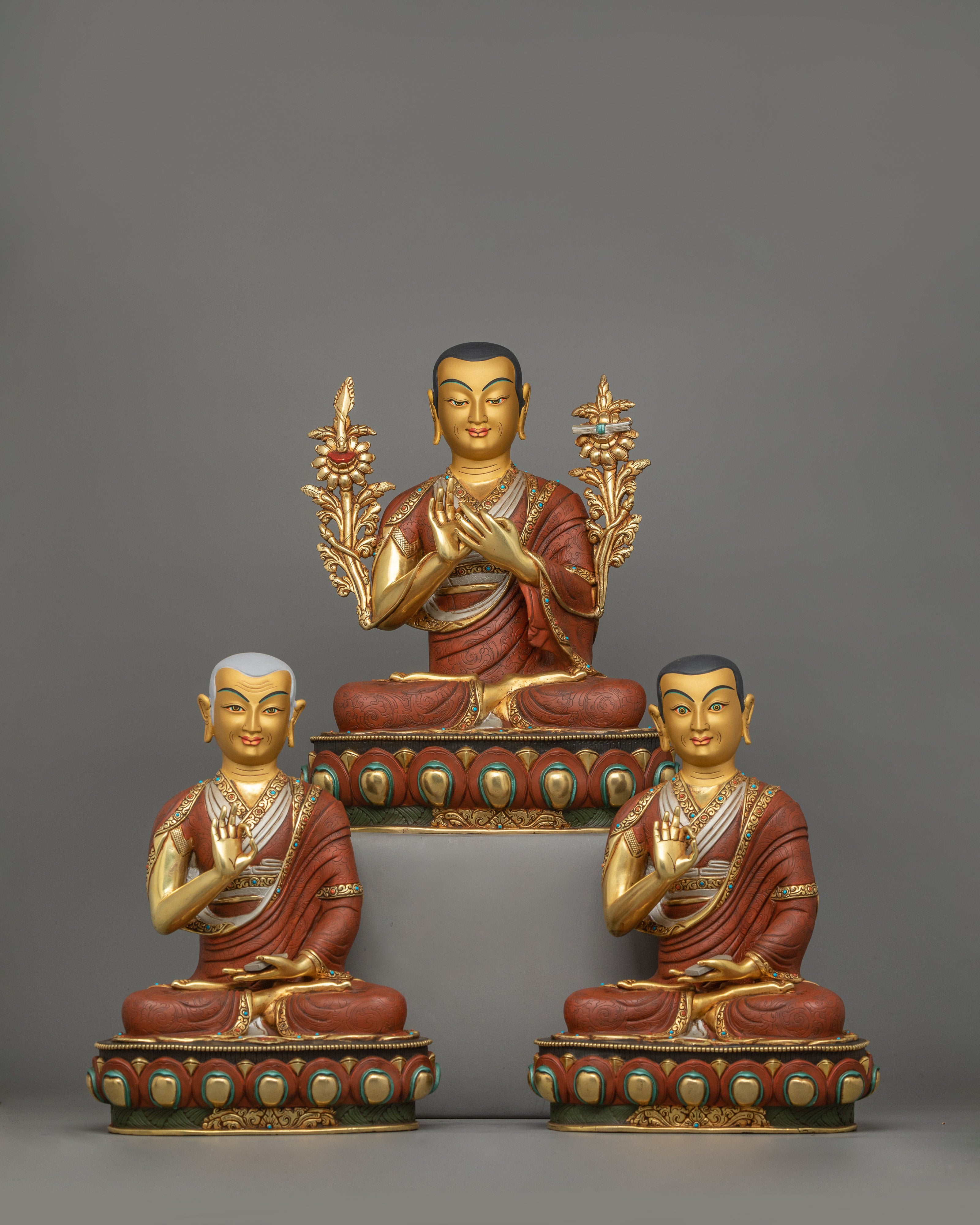 tsongkhapa-set-for-altar-decor