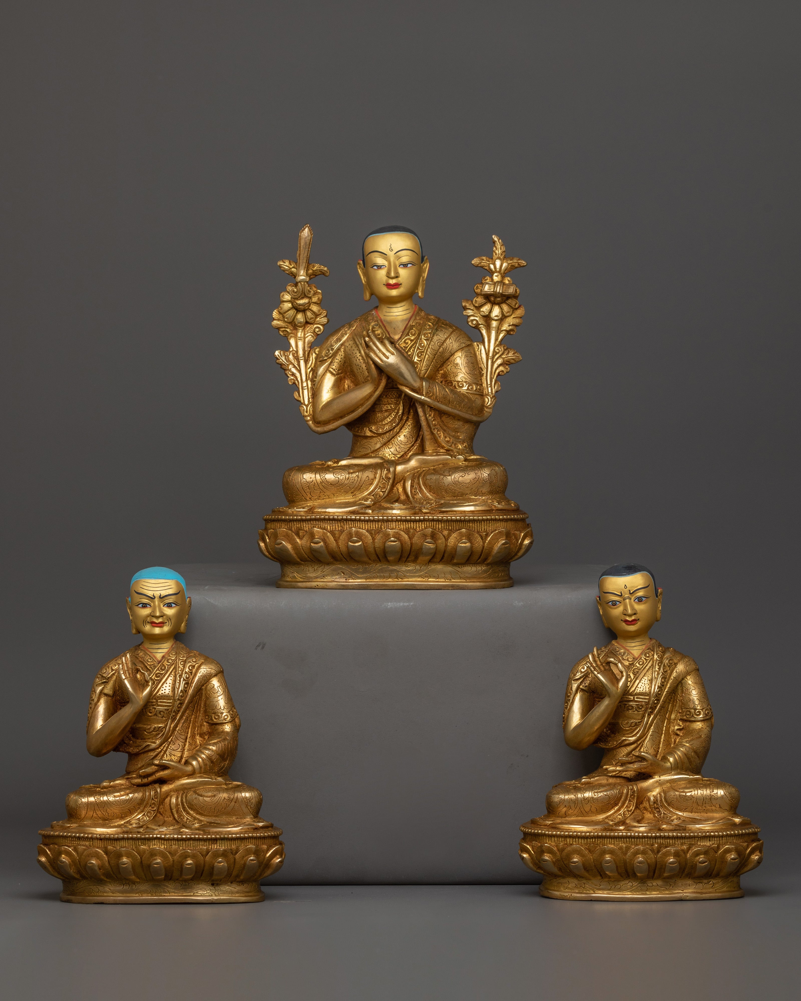 himalayan-figurine-of-tsongkhapa-set