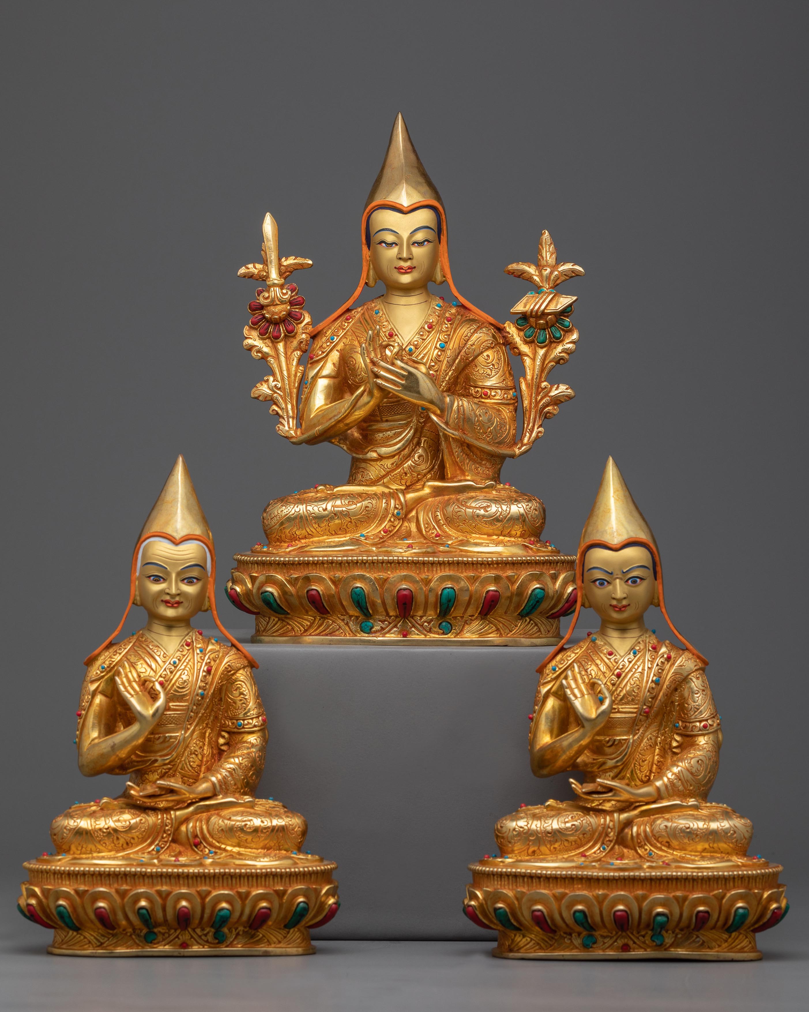 Tsongkhapa and Disciple Set