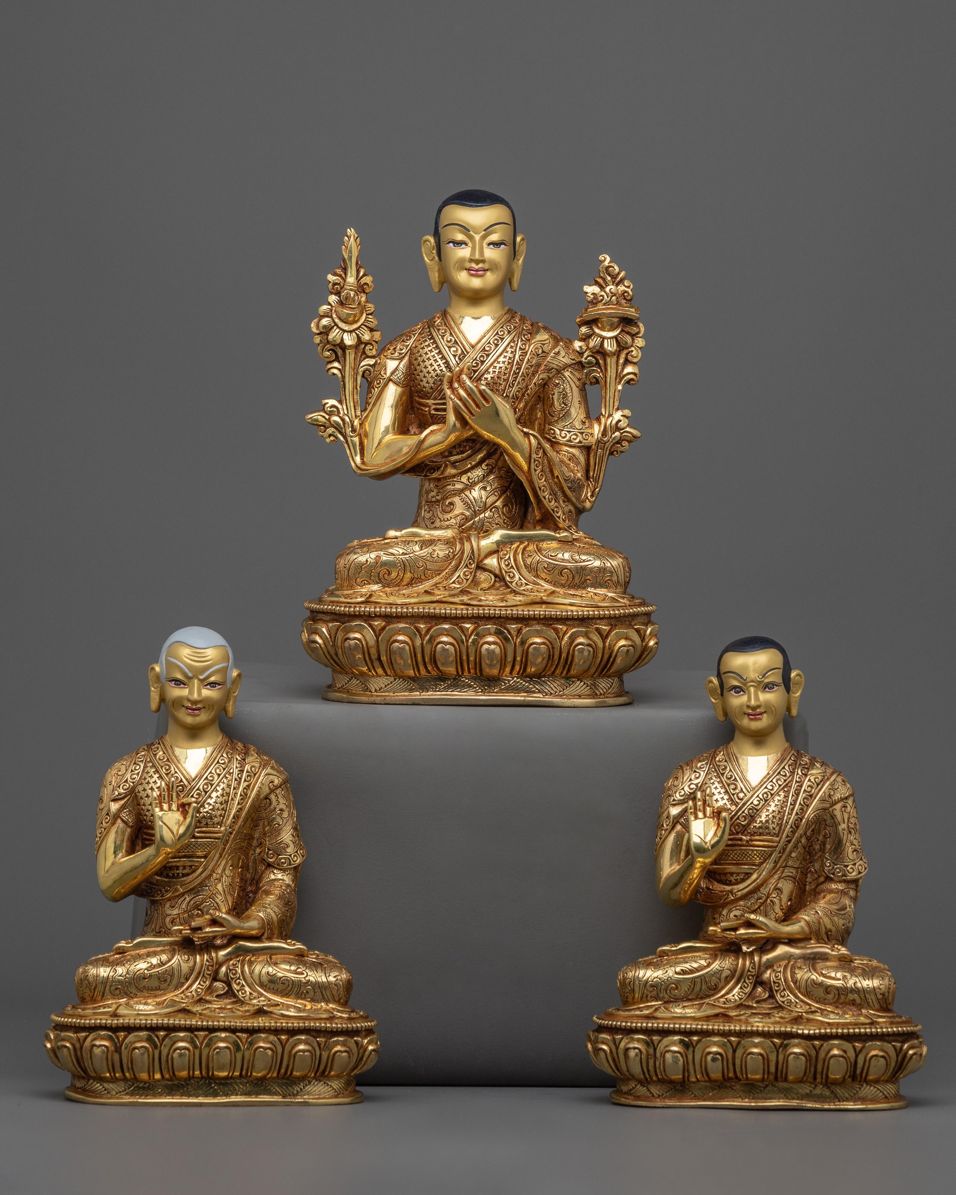 tsongkapa statue set