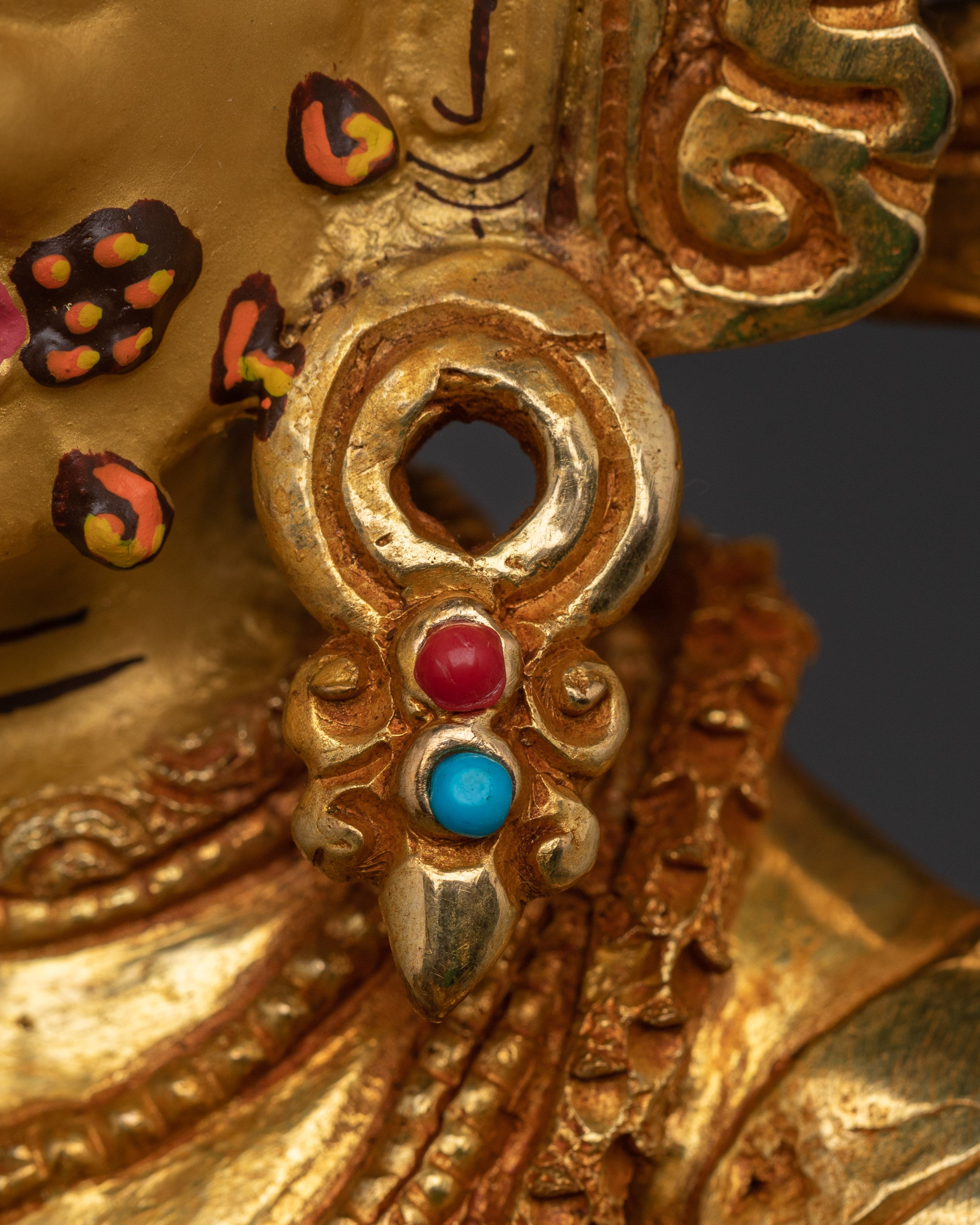 Vajrapani Copper Statue | Chana Dorje - Wrathful Bodhisattva Figurine