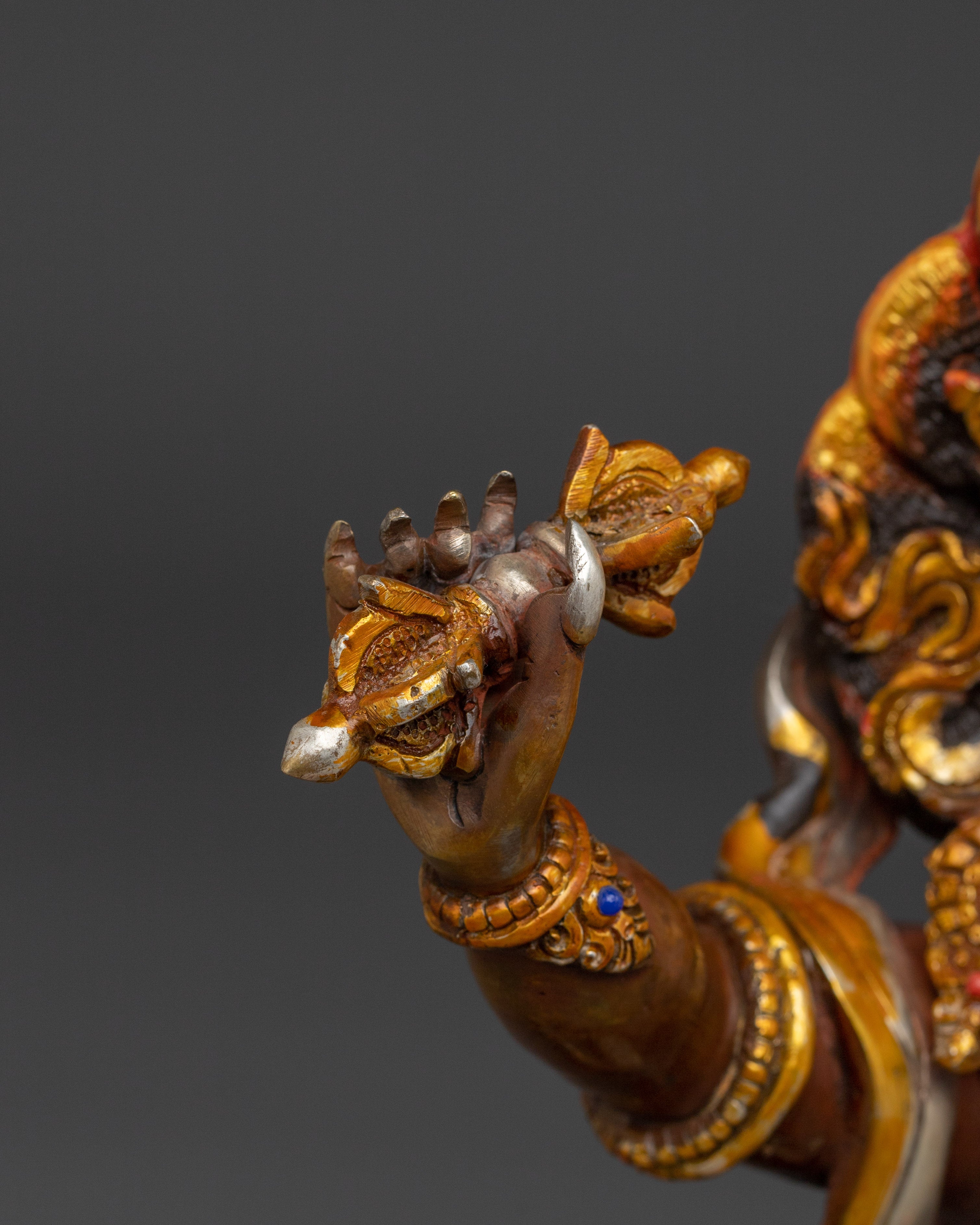 Vajrapani Bodhisattva Handcrafted Statue | Dharma Protector