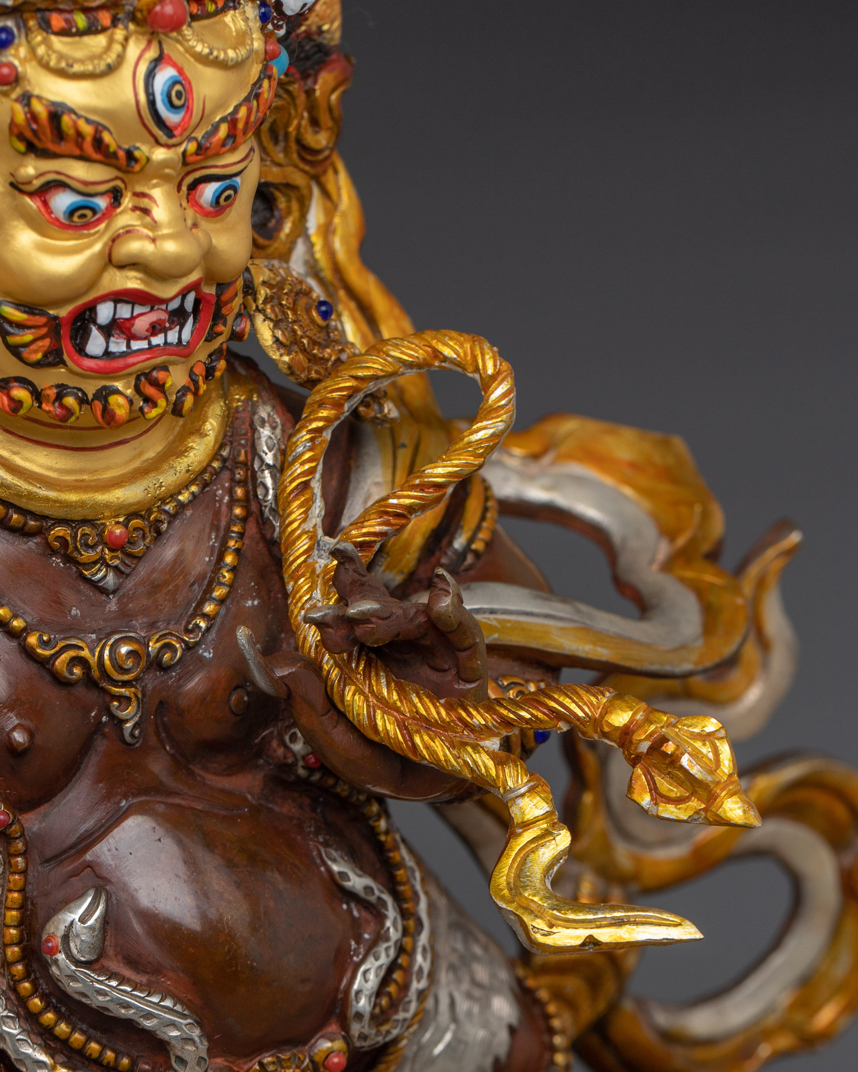 Vajrapani Bodhisattva Handcrafted Statue | Dharma Protector
