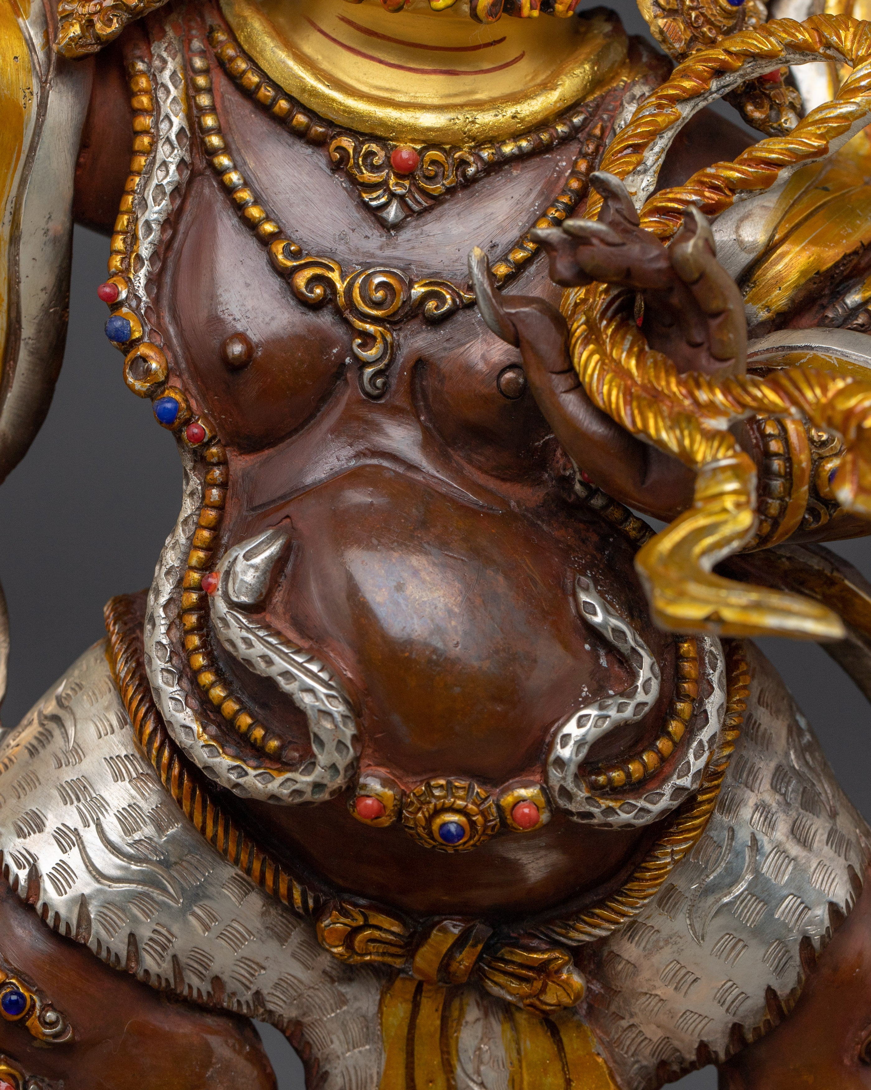 Vajrapani Bodhisattva Handcrafted Statue | Dharma Protector