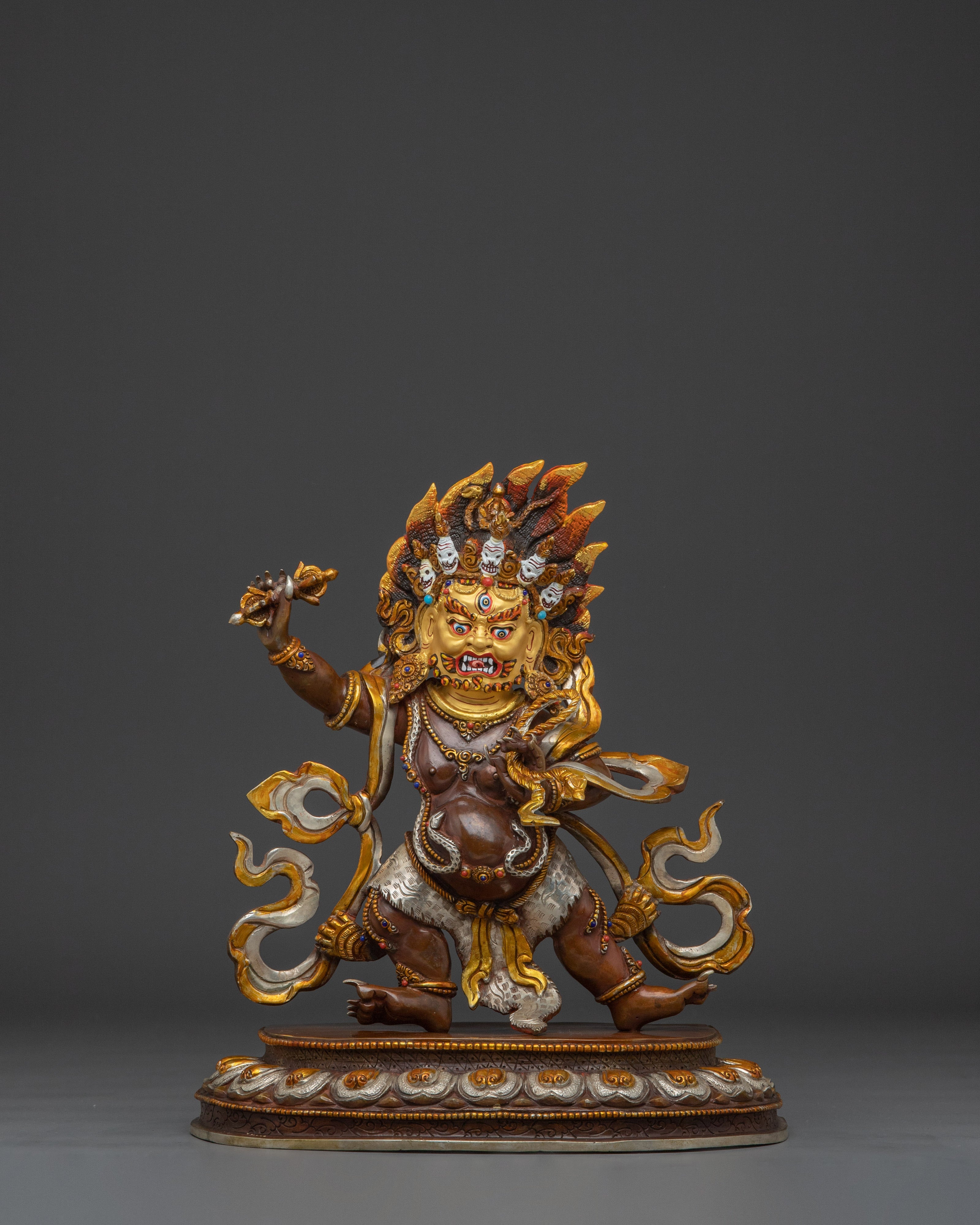 Vajrapani Bodhisattva Handcrafted Statue | Dharma Protector