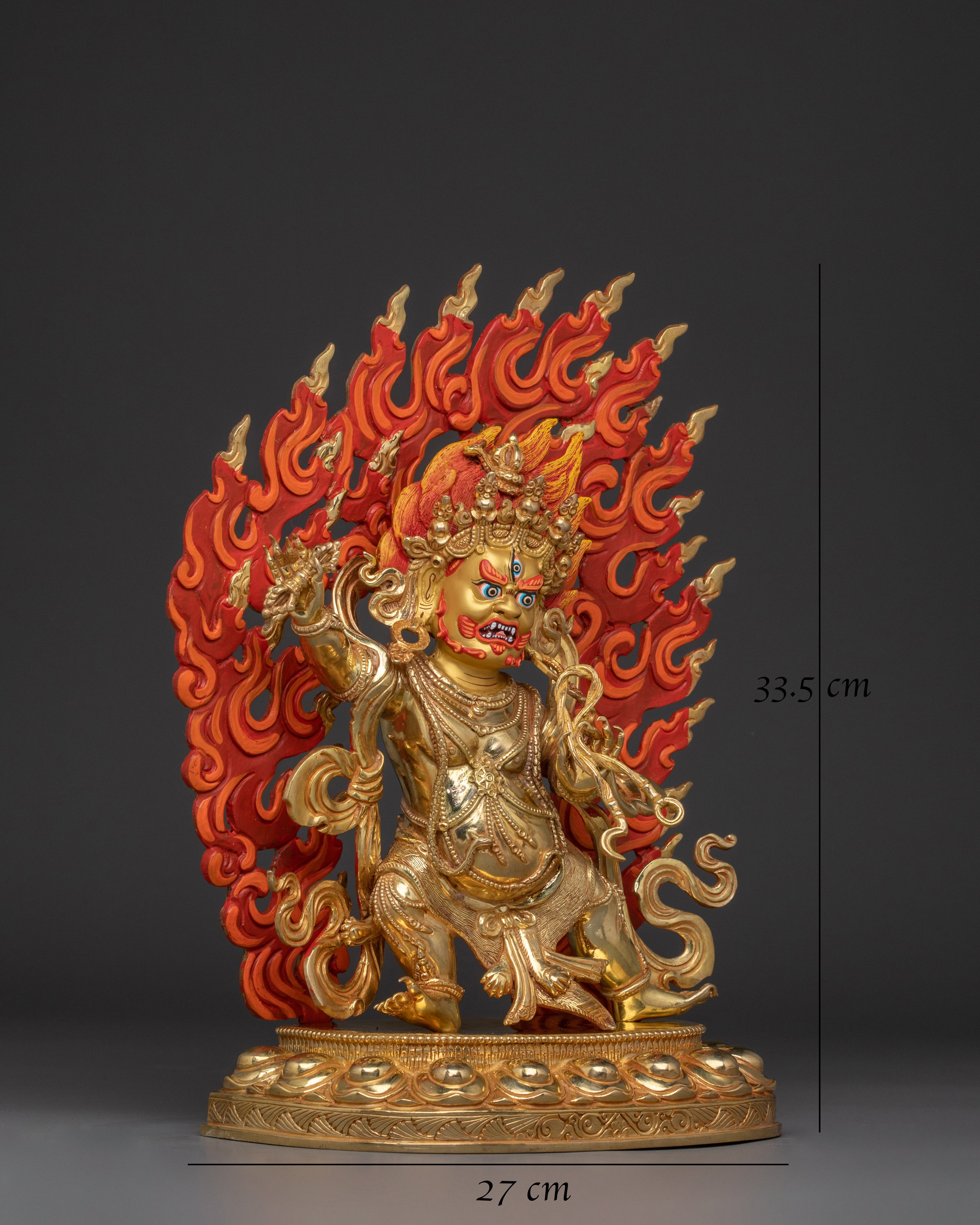 vajrapani-gold-gilded-statue