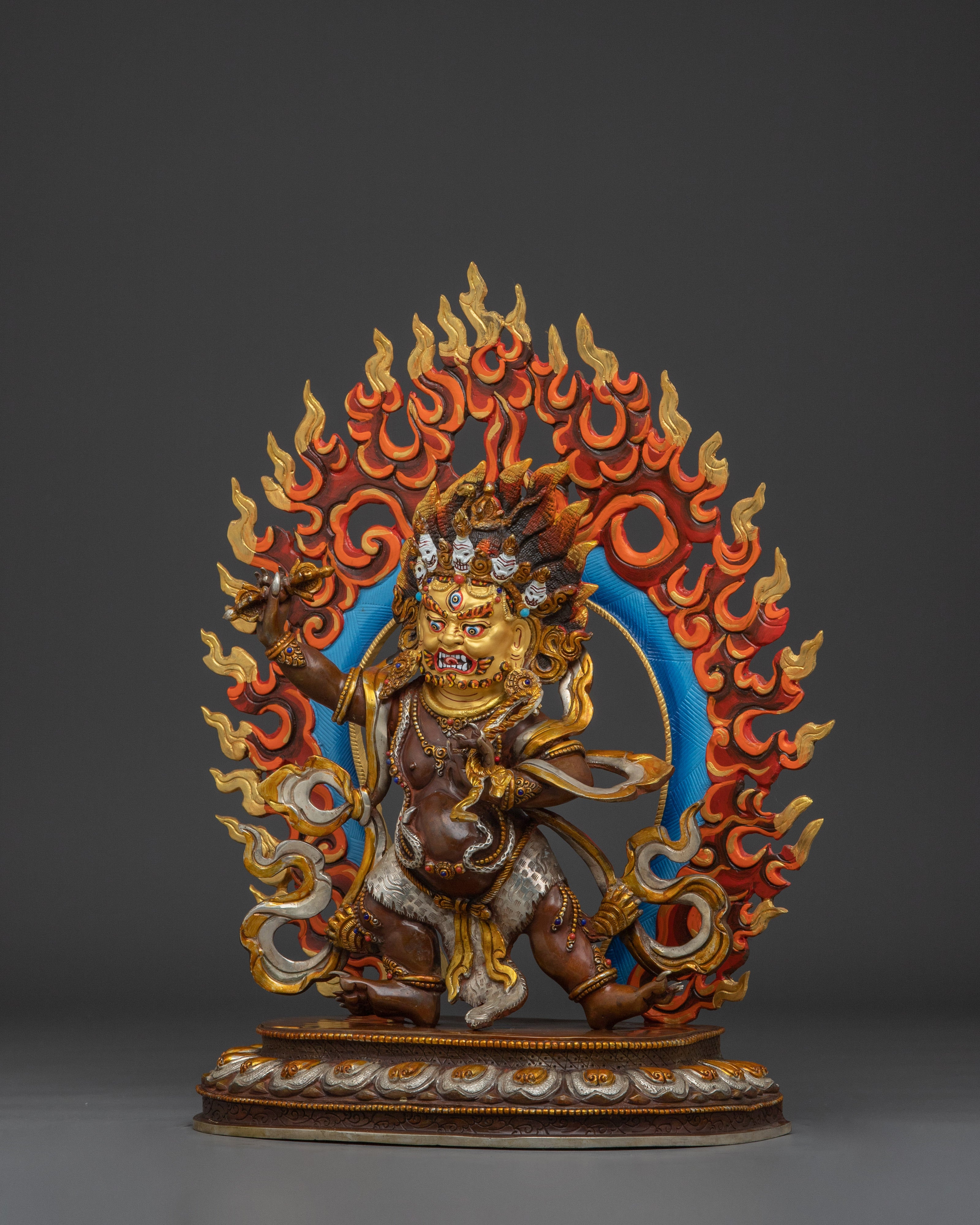 Vajrapani Bodhisattva Handcrafted Statue | Dharma Protector