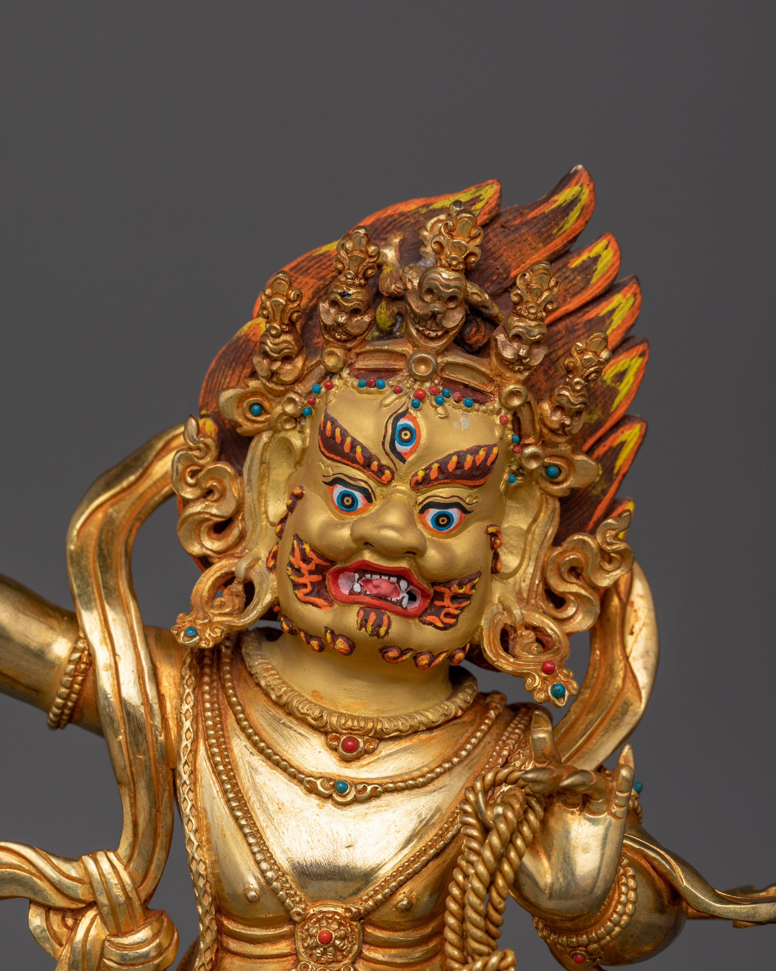Wrathful Bodhisattva Vajrapani | Chakna Dorje - Symbol of Spiritual Power