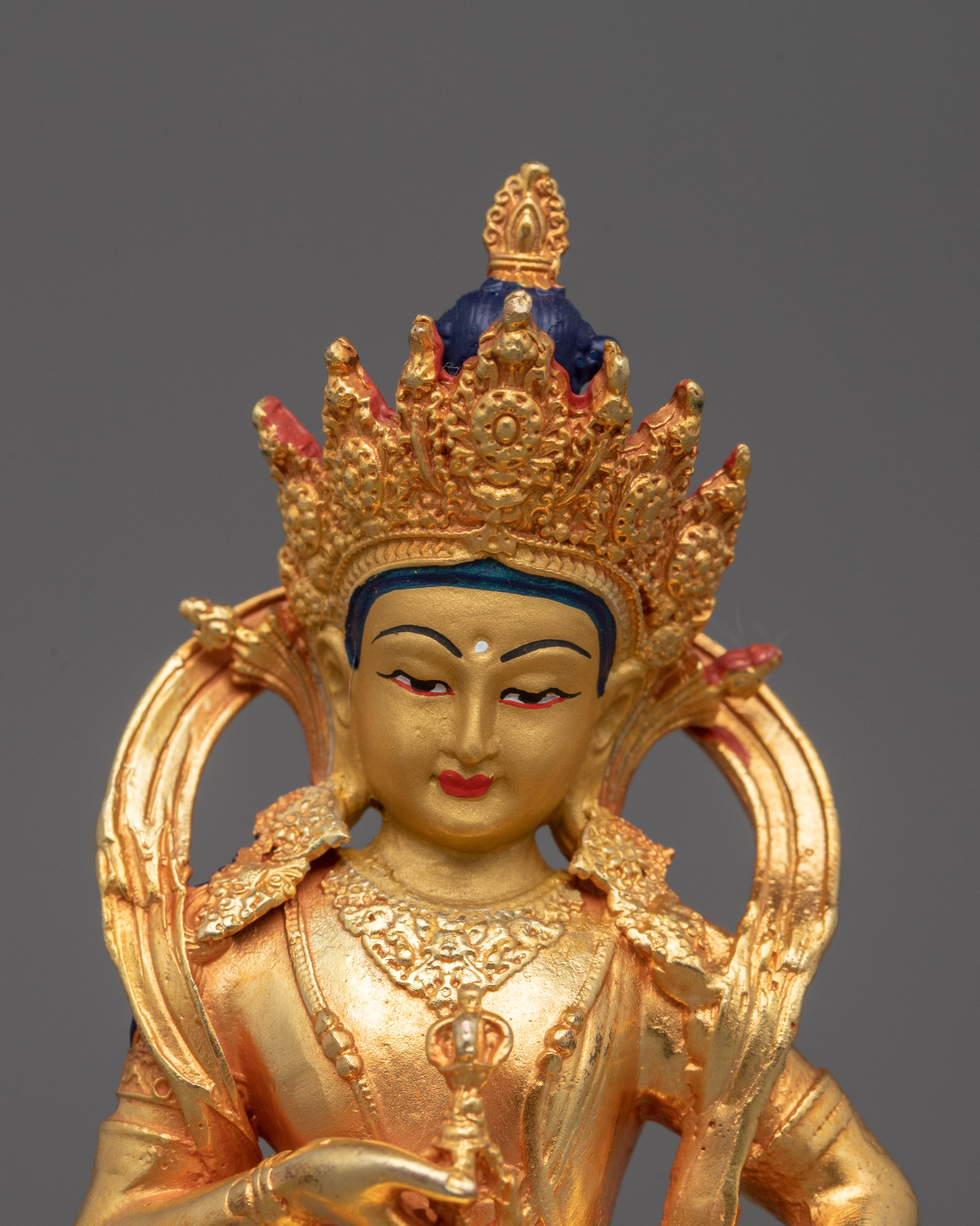 Himalayan Vajrasattva Statue With Radiance of Purity | Inner Peace and Transformation
