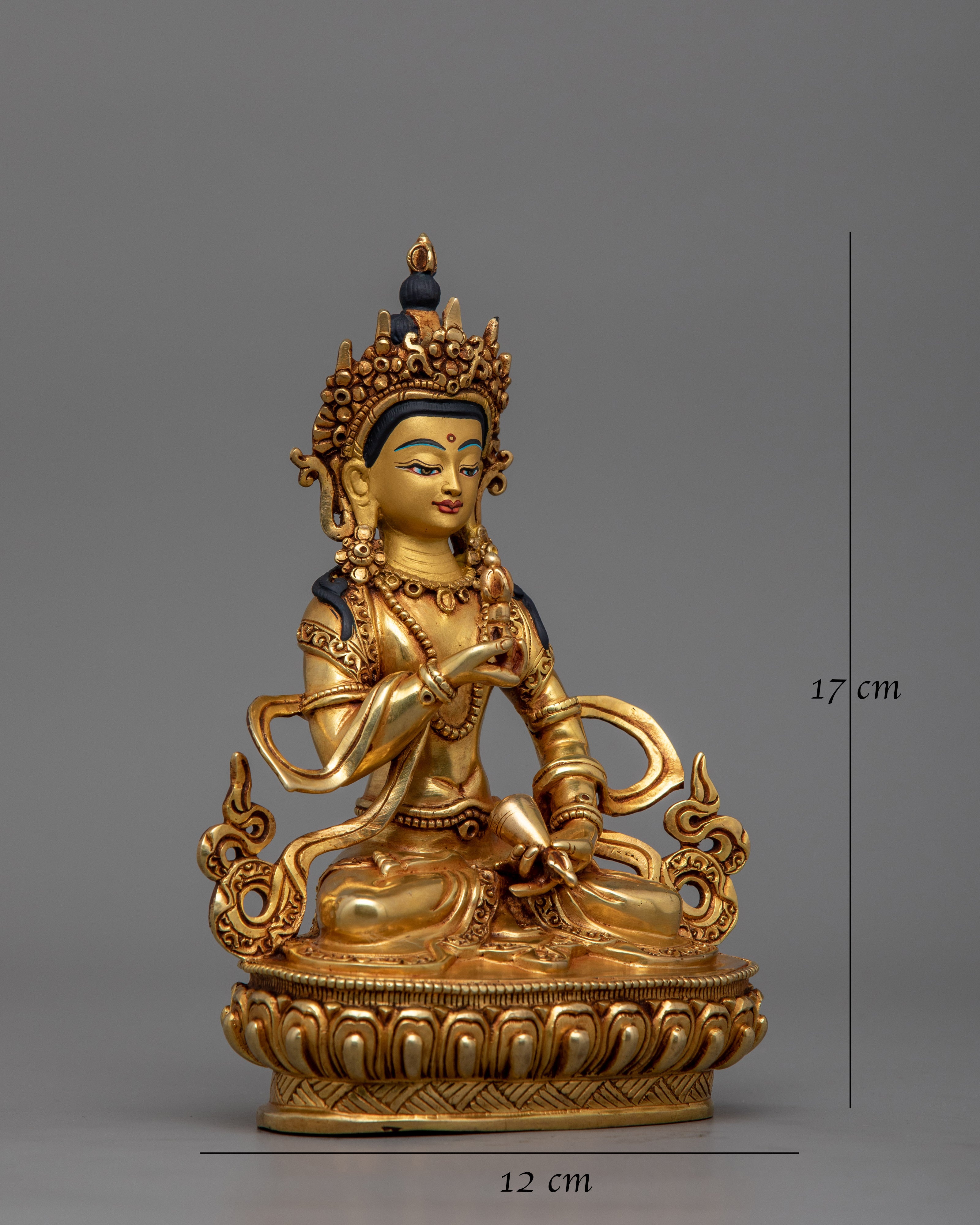 Handcrafted Tibetan Dorje Sempa Deity Figurine
