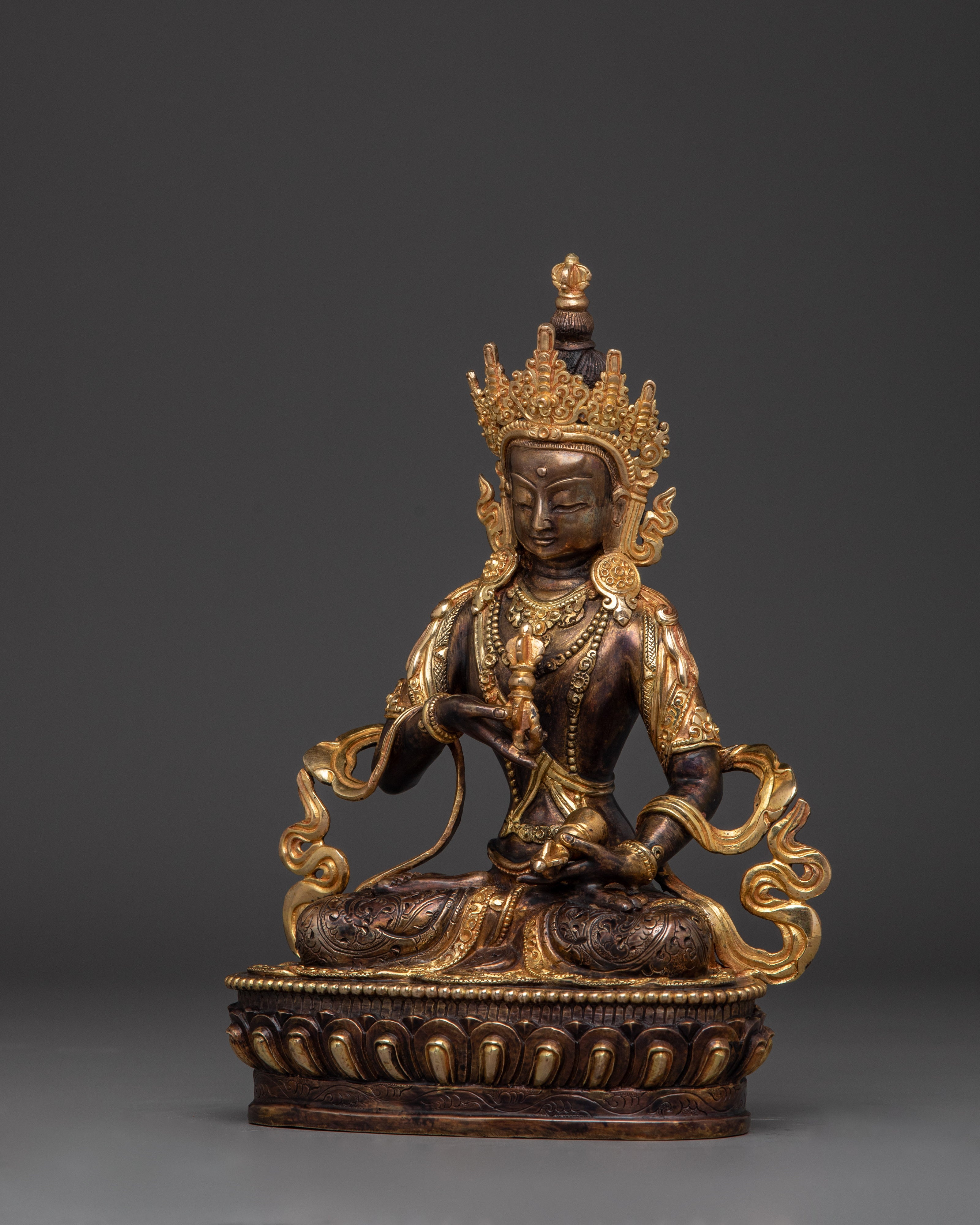 Spiritual Sculpture of Vajrasattva | Tantric Buddha of Healing and Renewal