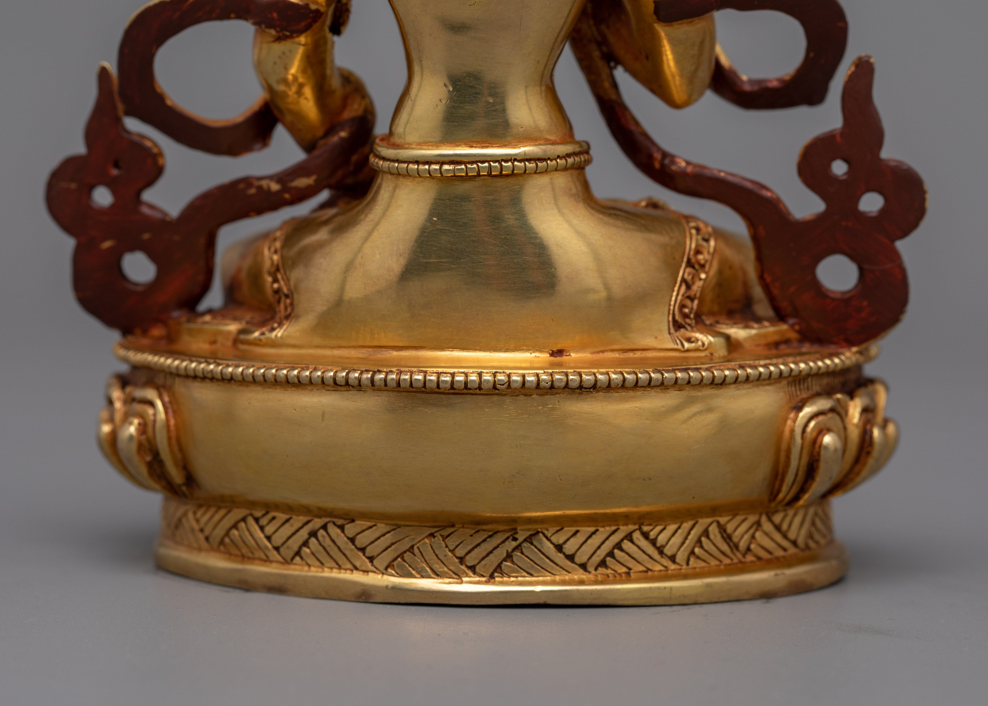 Handcrafted Tibetan Dorje Sempa Deity Figurine | Deity of Purification