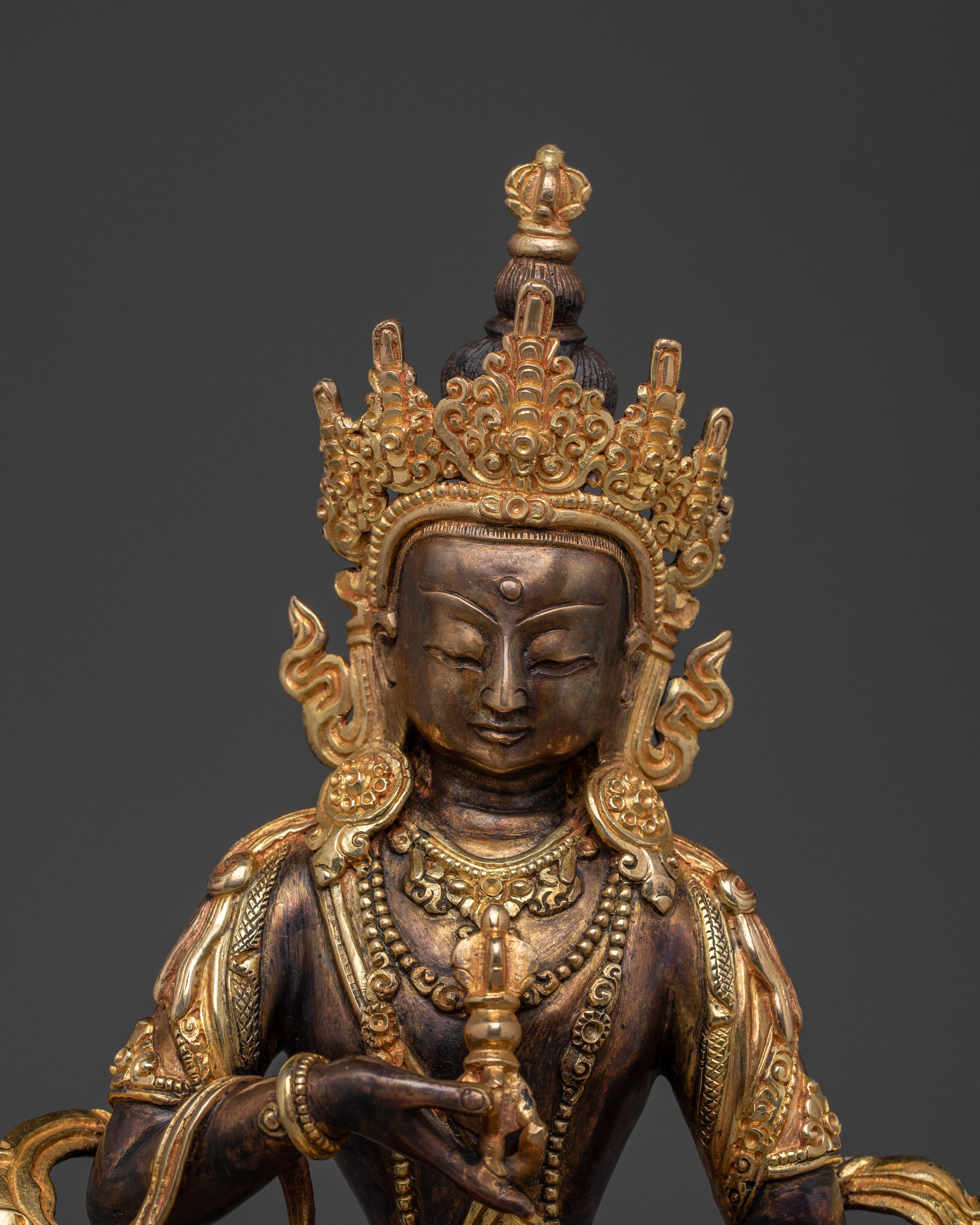 Spiritual Sculpture of Vajrasattva | Tantric Buddha of Healing and Renewal