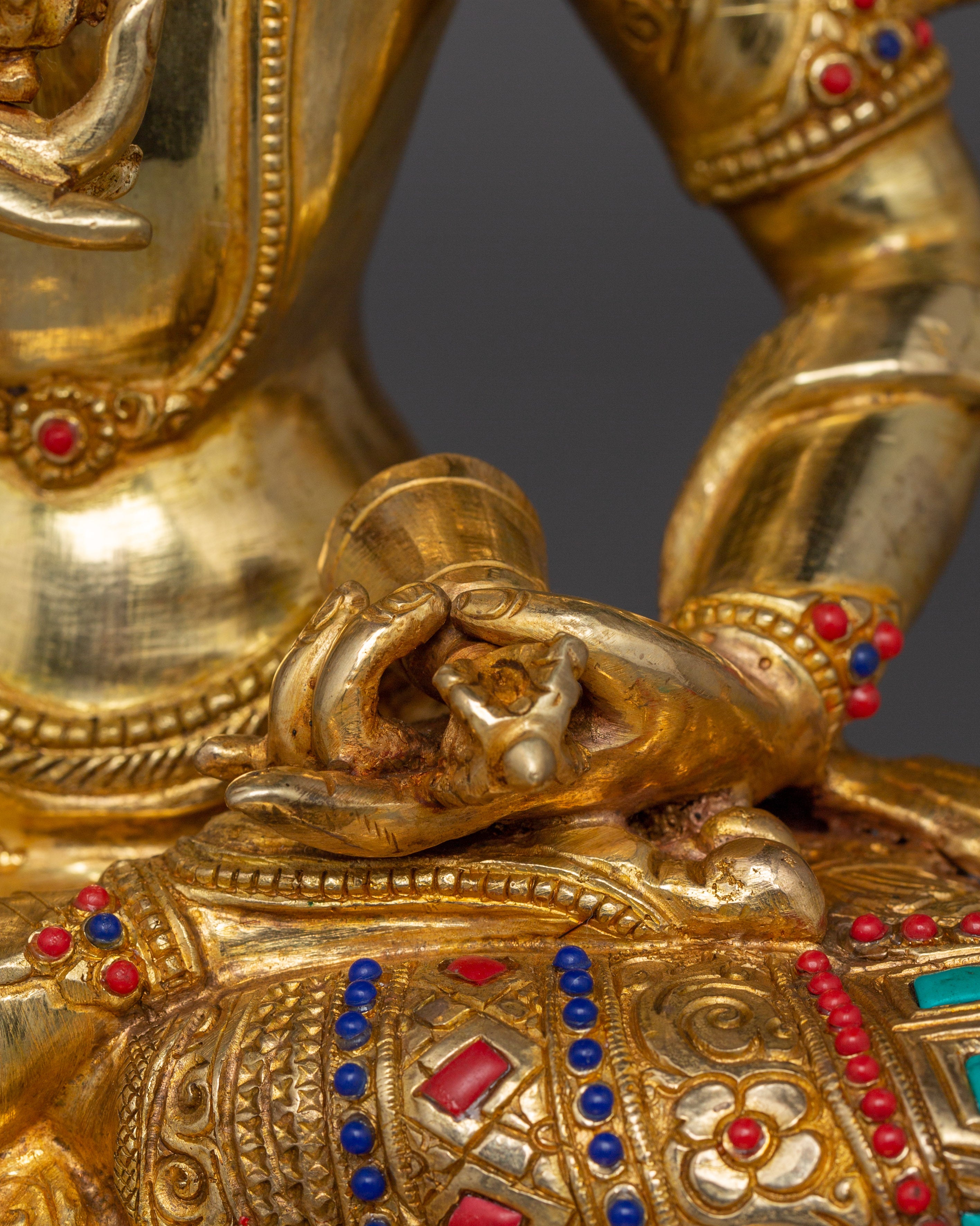 Buddha of purification Vajrasattva Sculpture | Embodiment of Purity and Wisdom