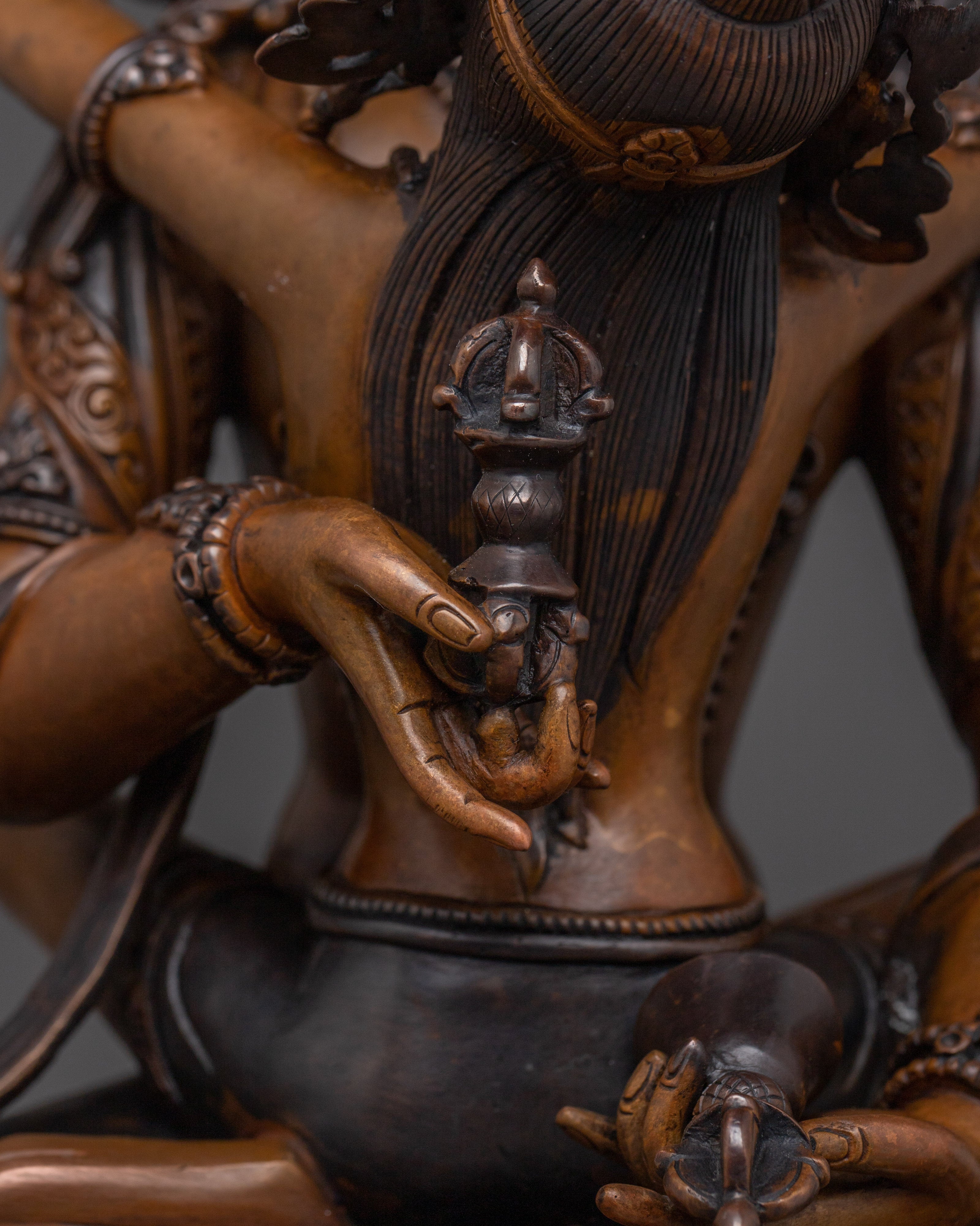 Vajrasattva and Vajravarahi Statue | Tantric Deity Pair in Yab-Yum Pose