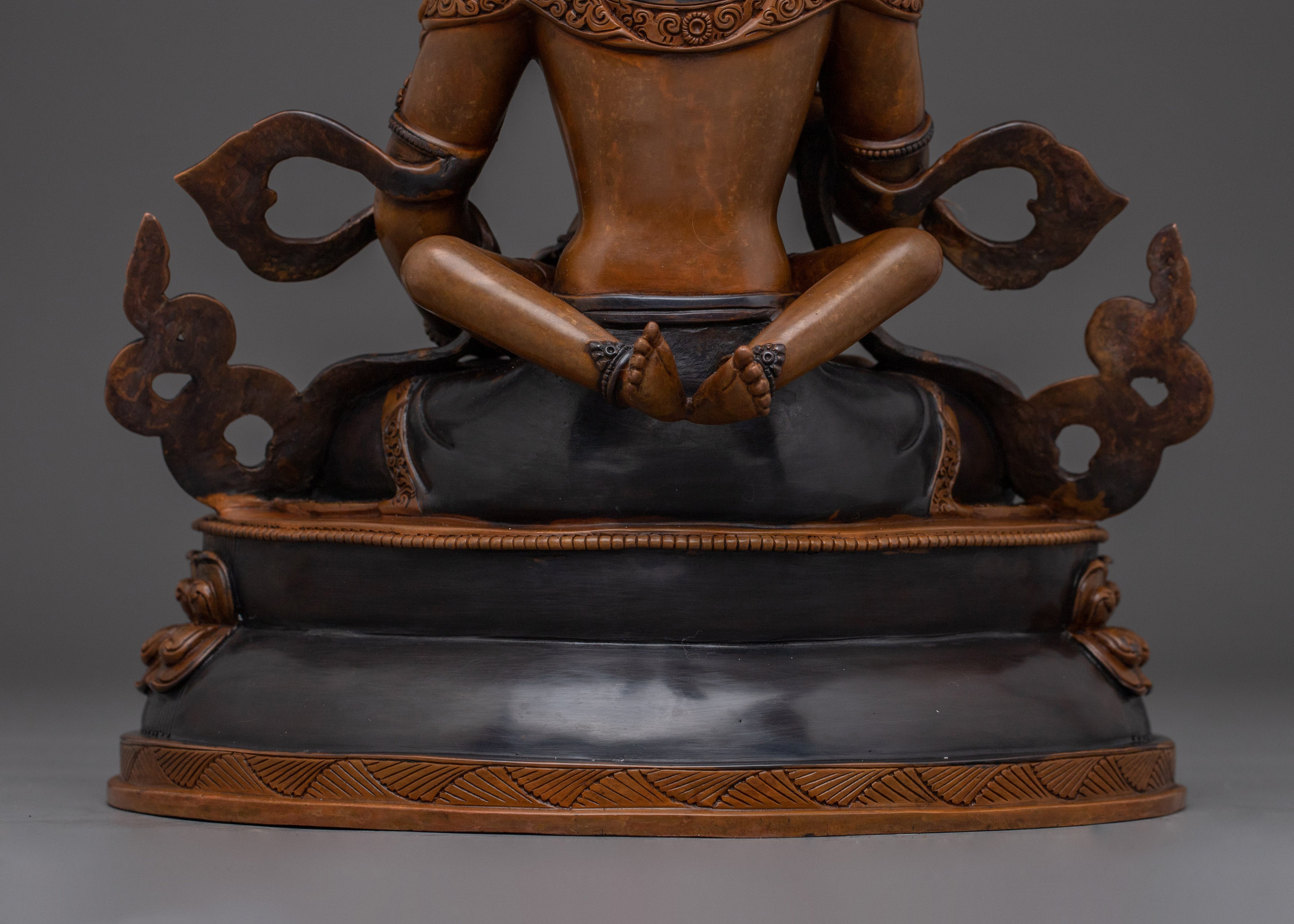 Vajrasattva and Vajravarahi Statue | Tantric Deity Pair in Yab-Yum Pose