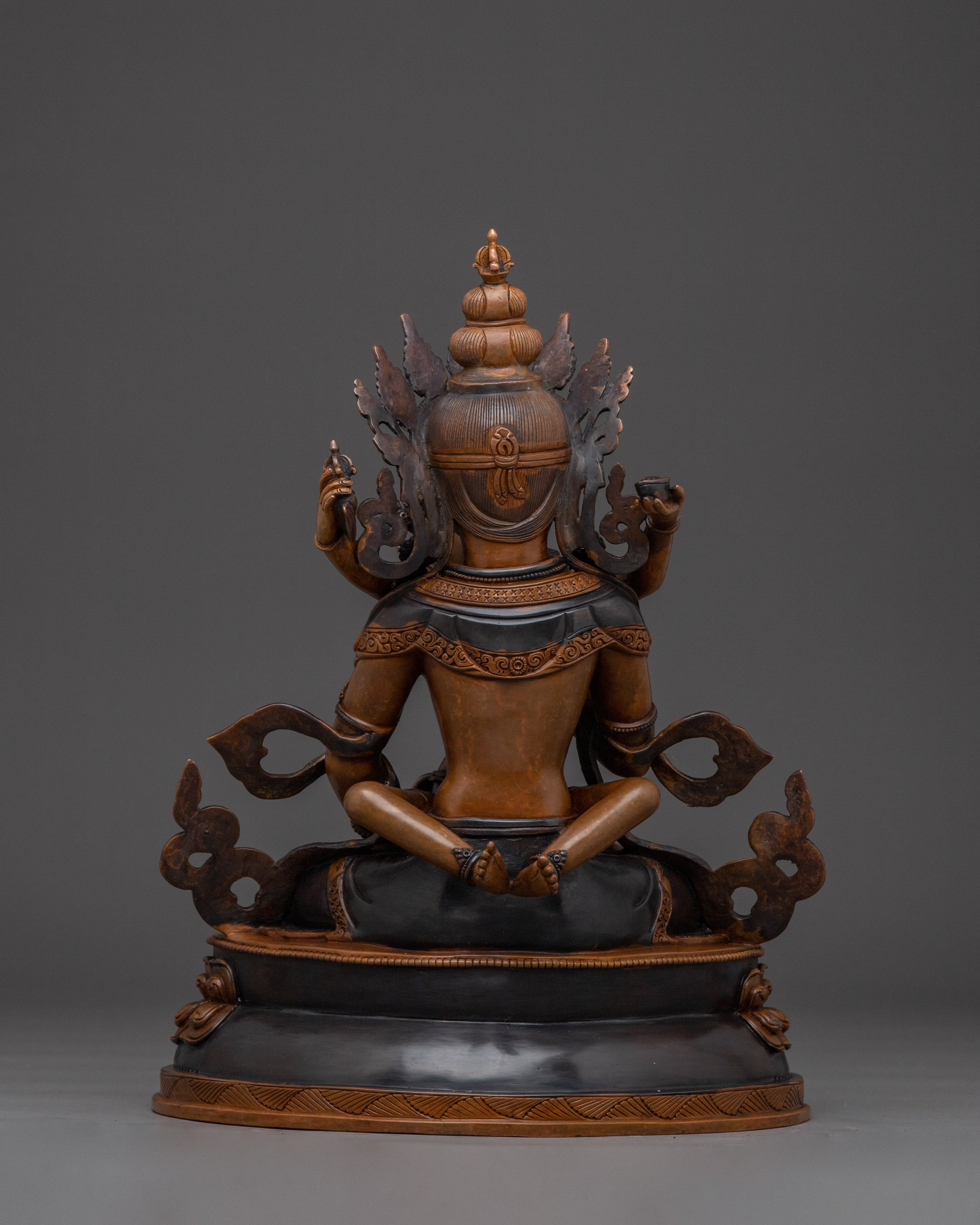 Vajrasattva and Vajravarahi Statue | Tantric Deity Pair in Yab-Yum Pose