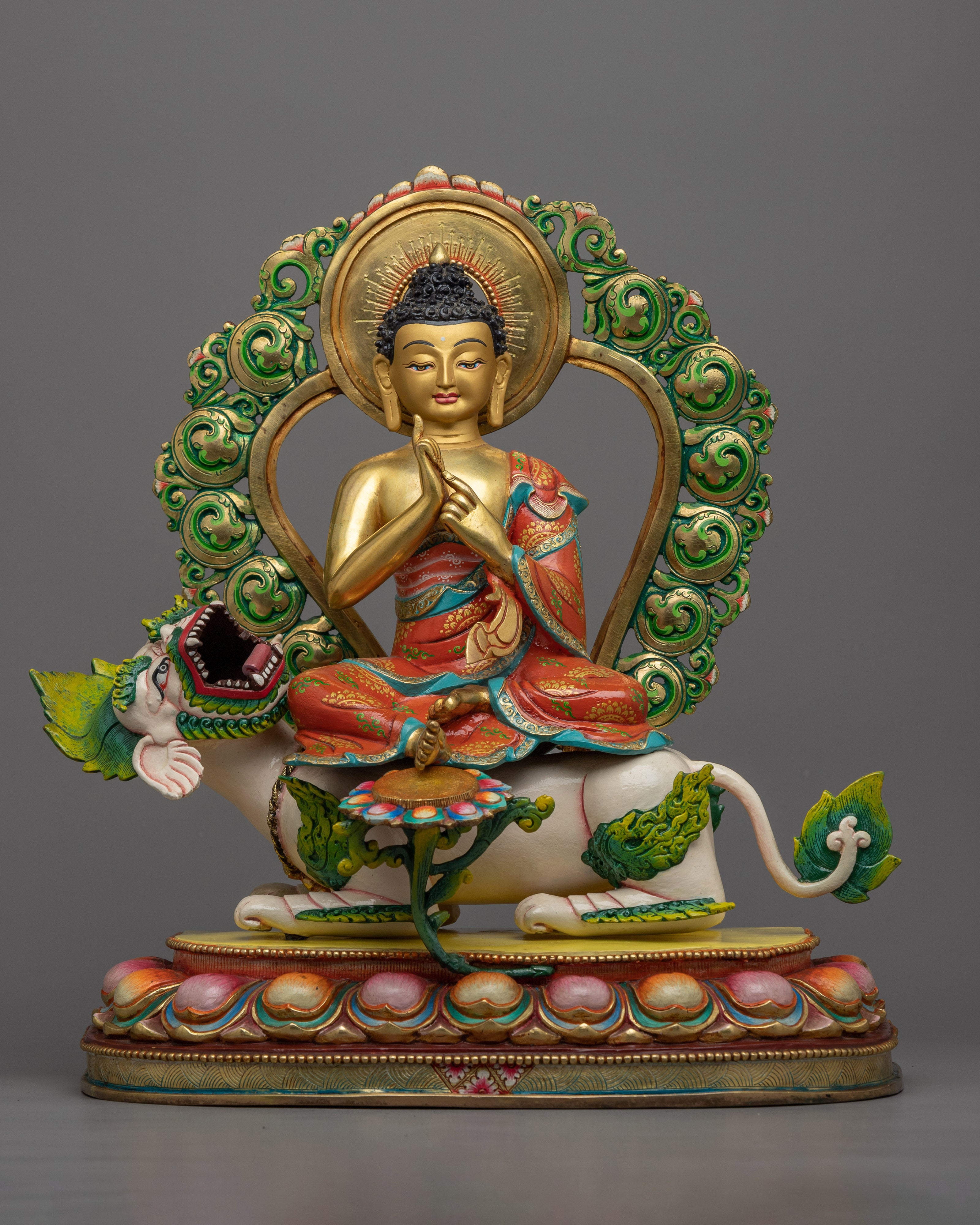 vairocana-seated upon lion