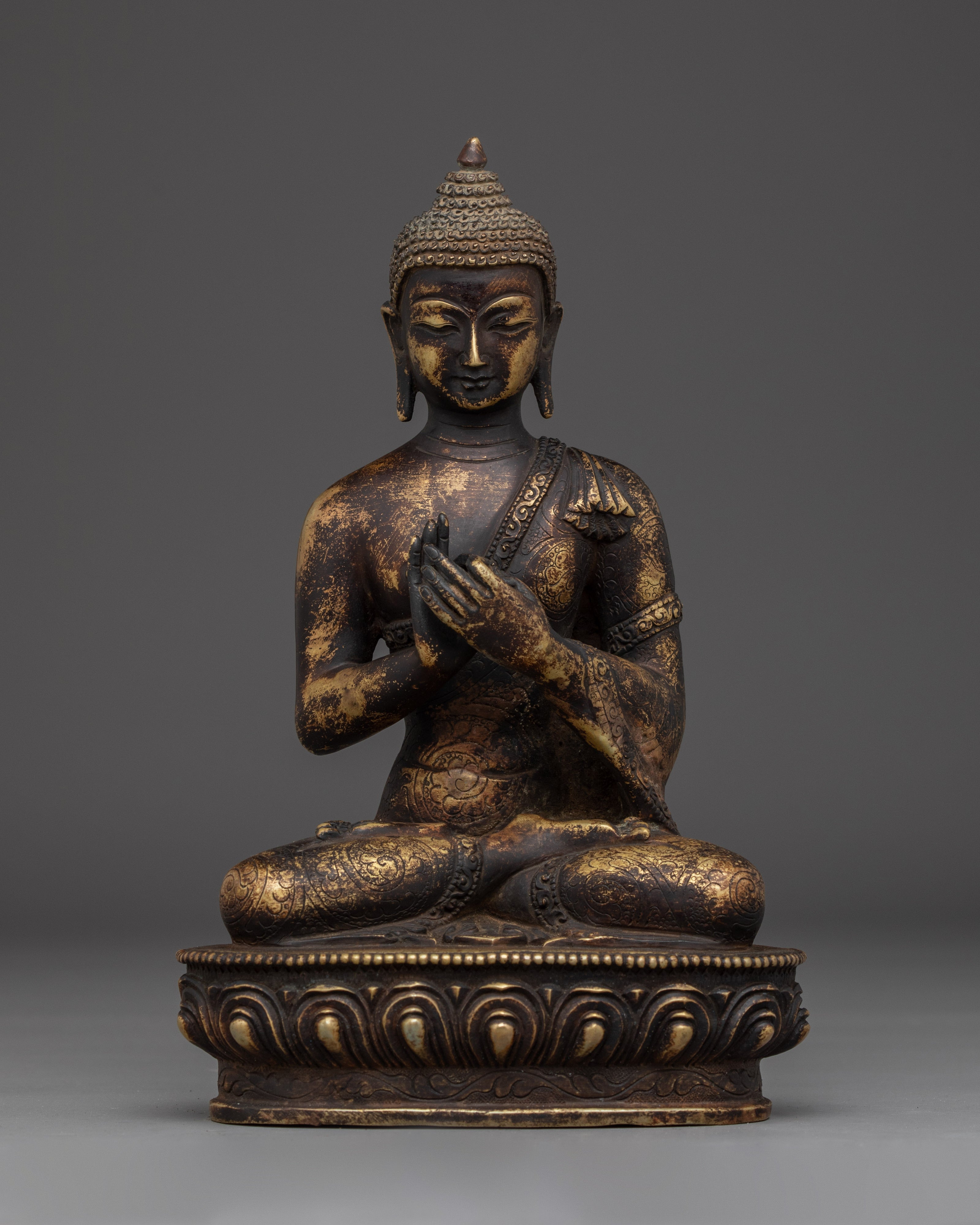 Vairocana Copper Statue for Antique Finish